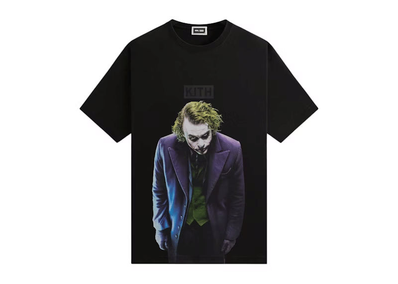 Kith x Batman Joker Tee Black (FW24)