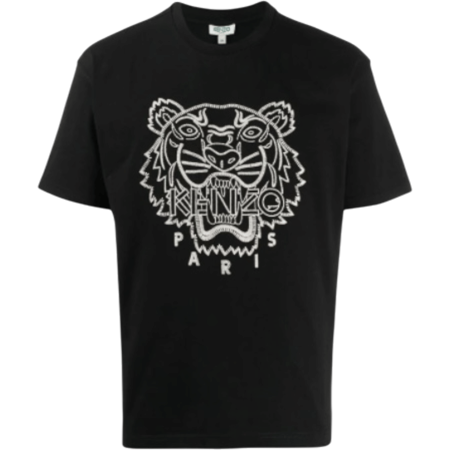 Kenzo Capsule Expedition Tiger Embroidered T-Shirt 'Black'