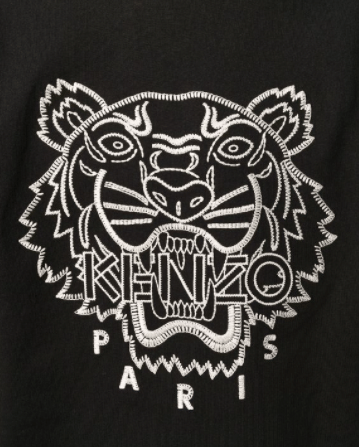 Kenzo Capsule Expedition Tiger Embroidered T-Shirt 'Black'