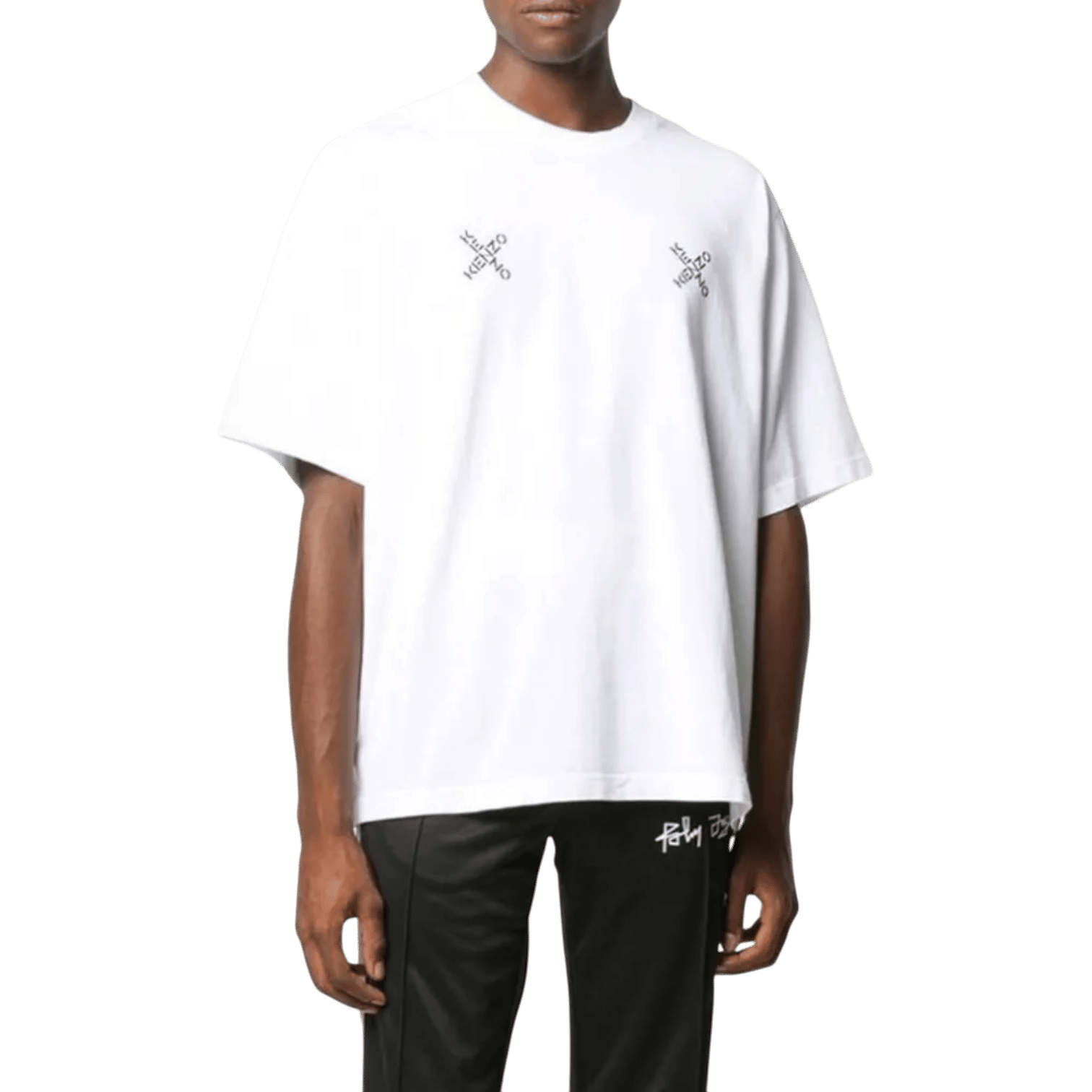 Kenzo Back Cross Logo Oversized T-Shirt ‘White’ (SS21)