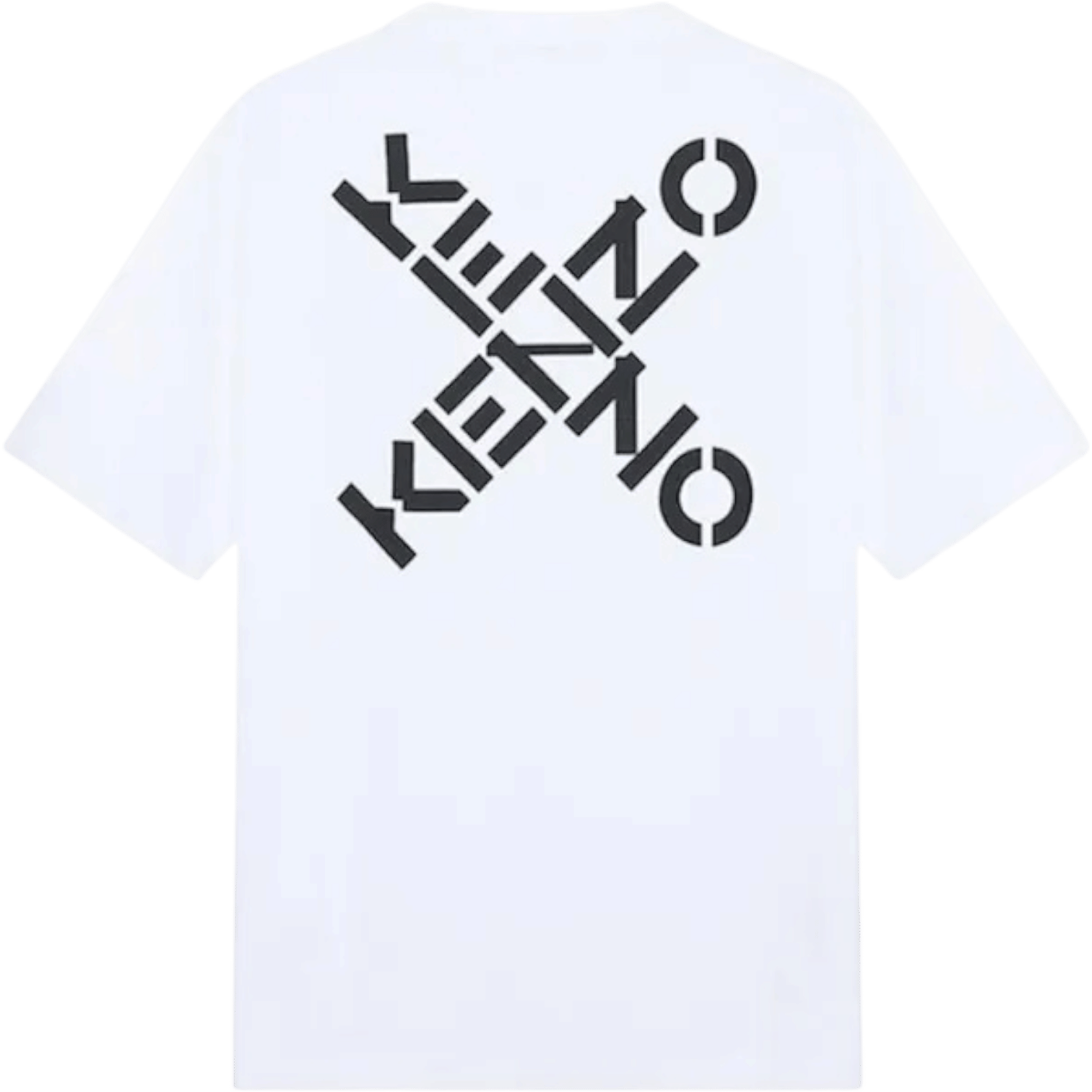 Kenzo Back Cross Logo Oversized T-Shirt ‘White’ (SS21)