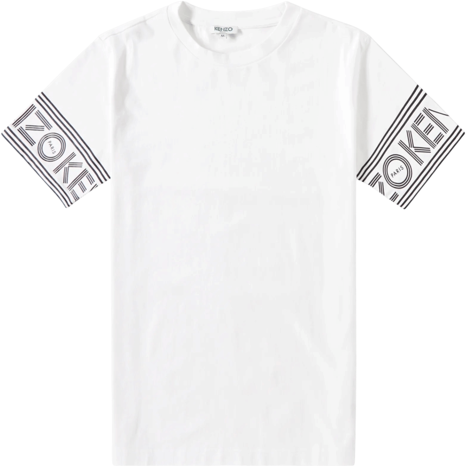 Kenzo Cuff Logo Cotton Short Sleeve T-Shirt 'White' (SS21)