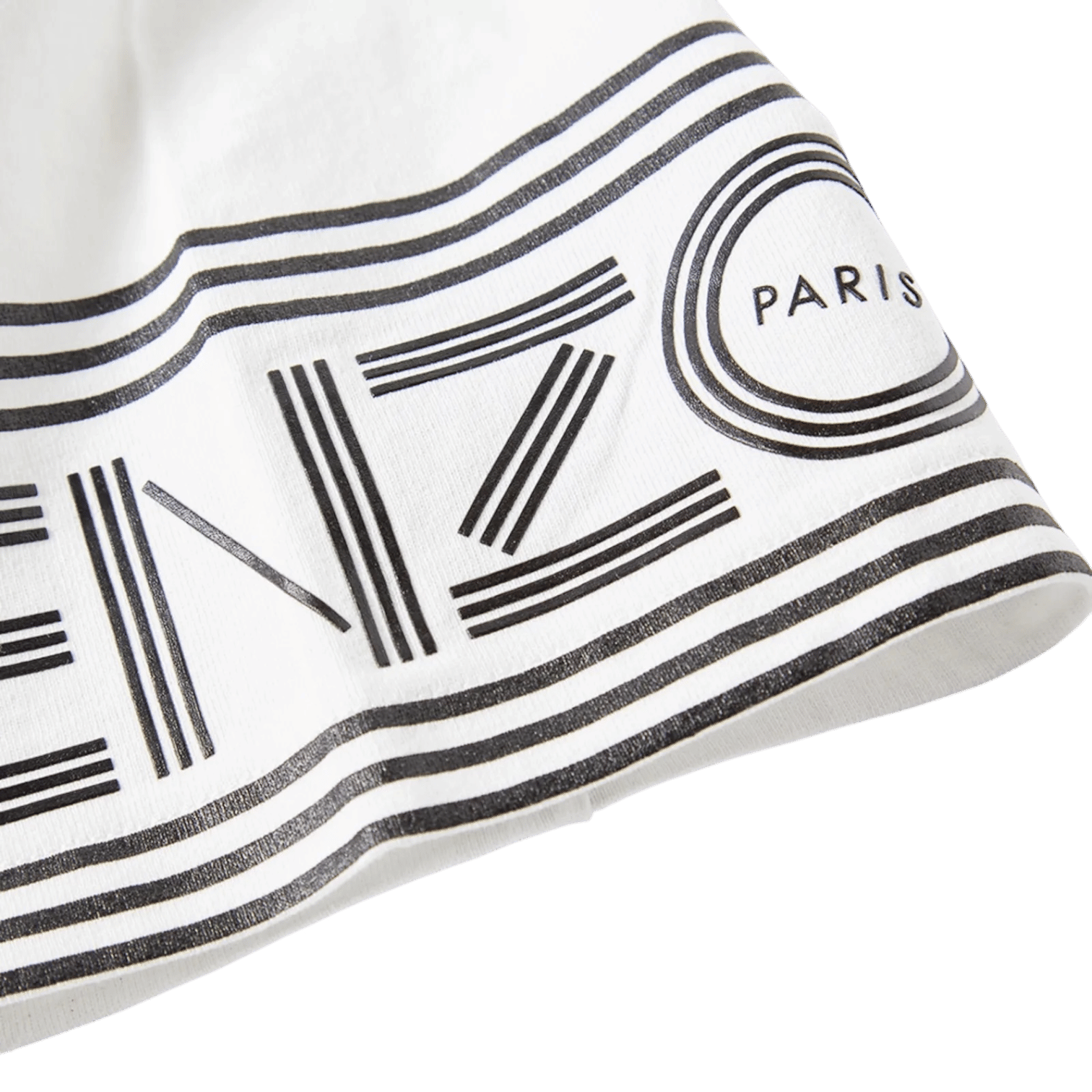 Kenzo Cuff Logo Cotton Short Sleeve T-Shirt 'White' (SS21)
