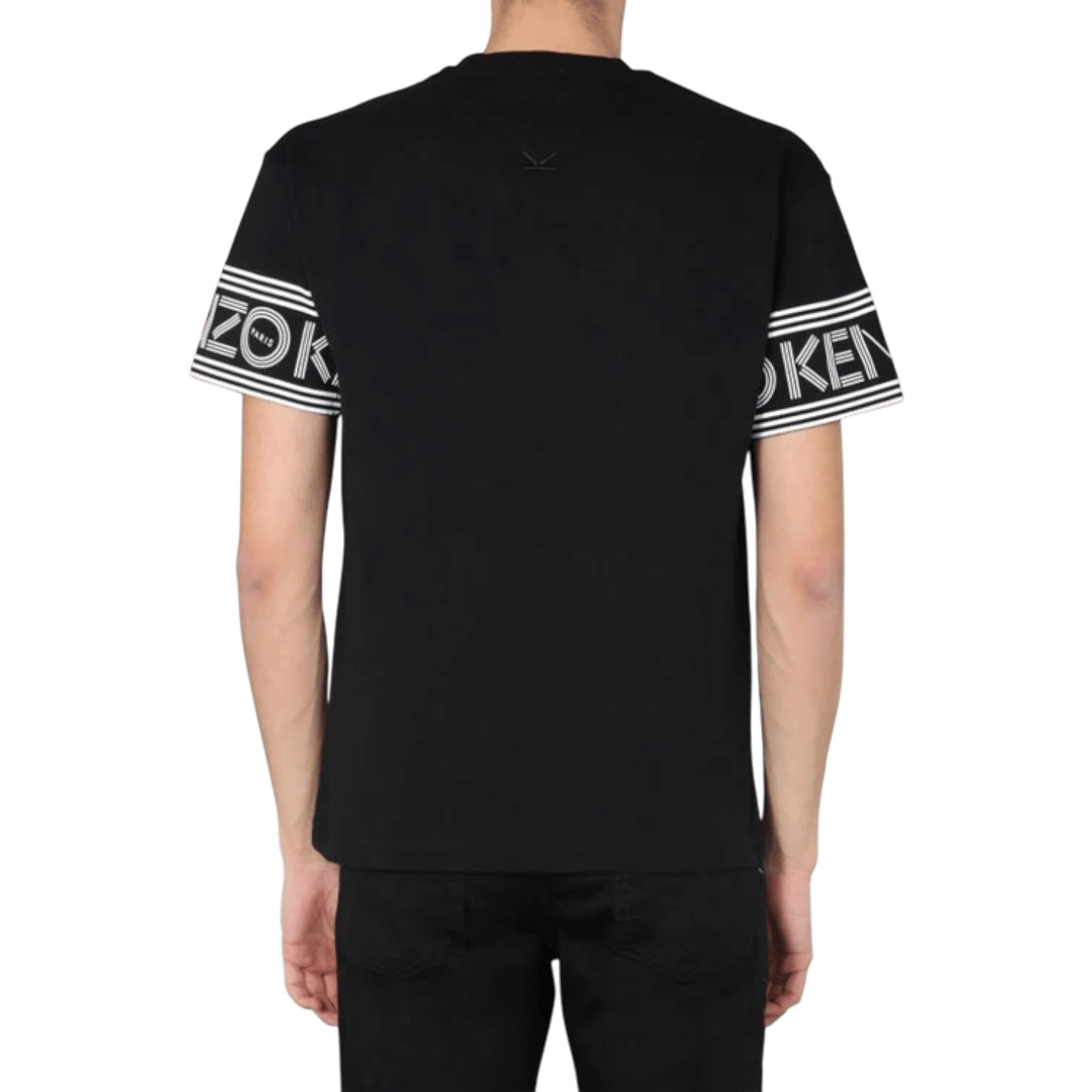 Kenzo Cuff Logo Cotton Short Sleeve T-Shirt 'Black' (SS21)