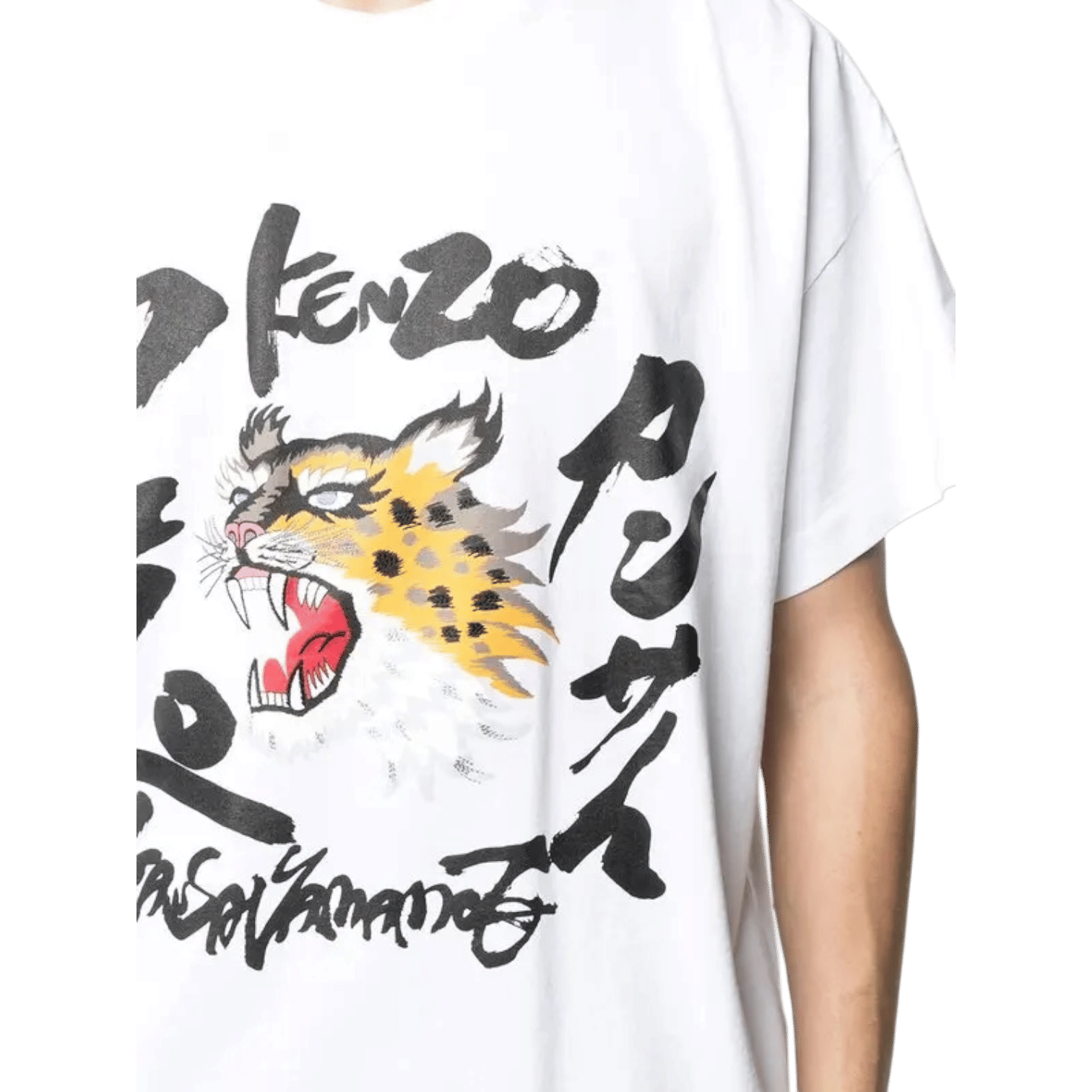 Kenzo Kansai Yamamoto Edition Seasonal Logo Boxy T-Shirt ‘White’ (SS21)