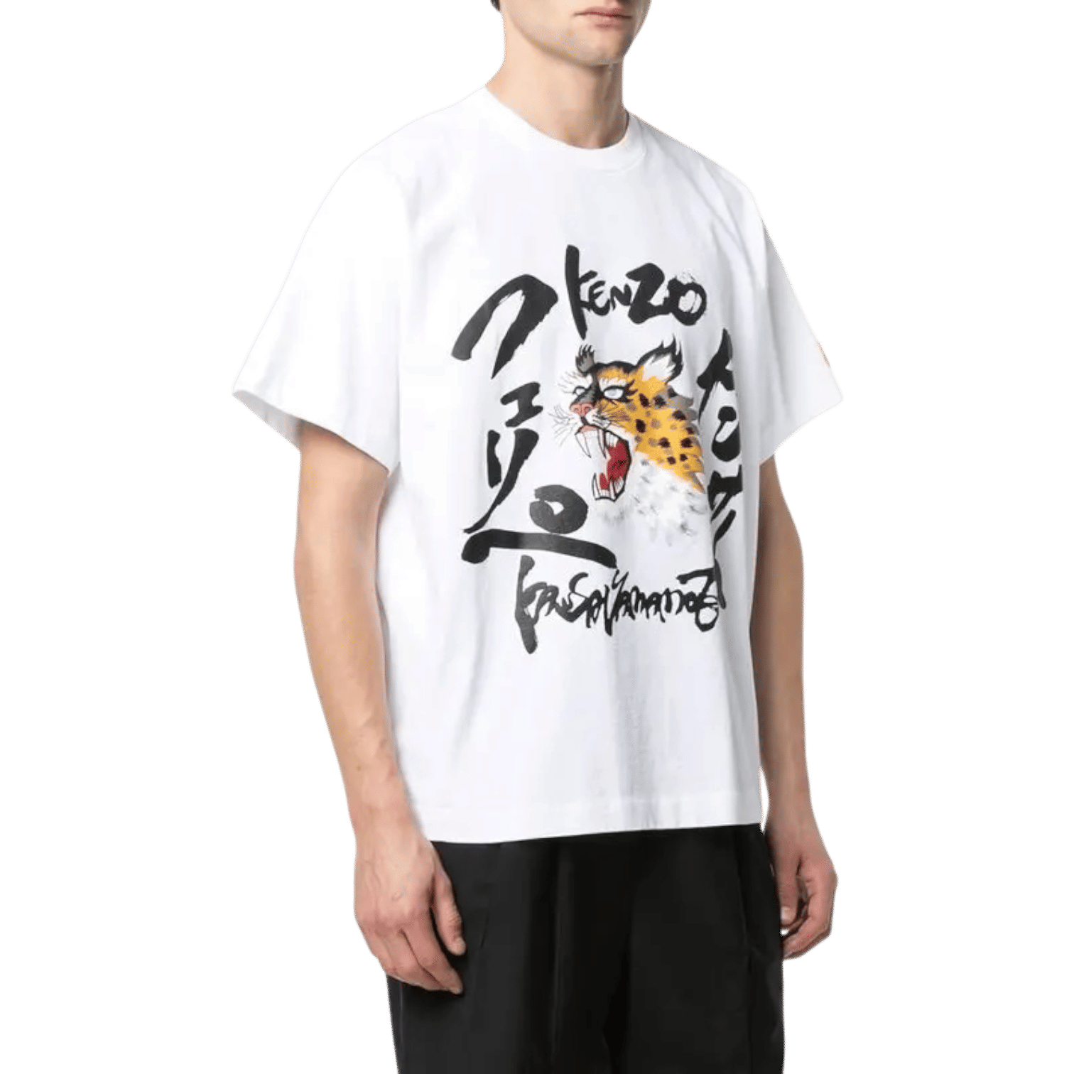Kenzo Kansai Yamamoto Edition Seasonal Logo Boxy T-Shirt ‘White’ (SS21)
