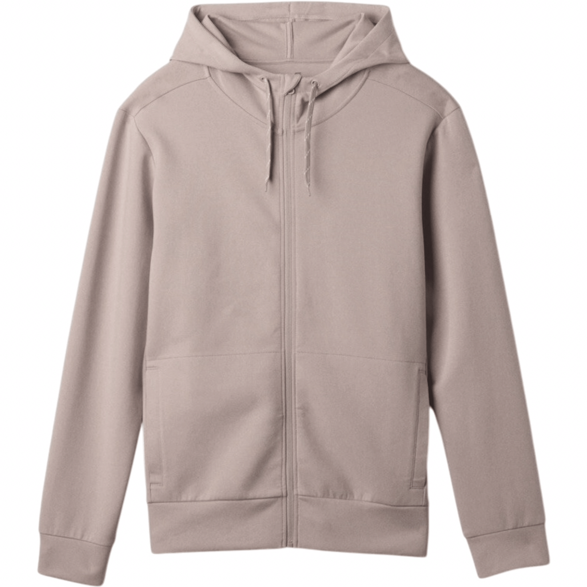 GAP Mens GapFit GapFlex Performance Hoodie Beige / Iconic Khaki Full Zip