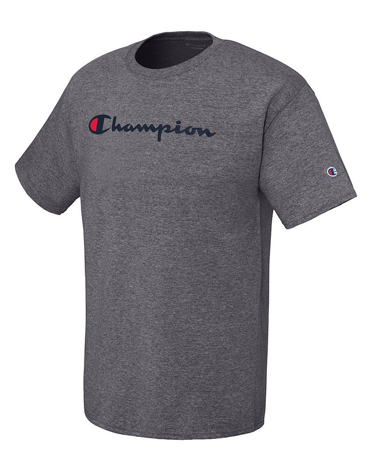 Champion Big Script Printed Logo Tee