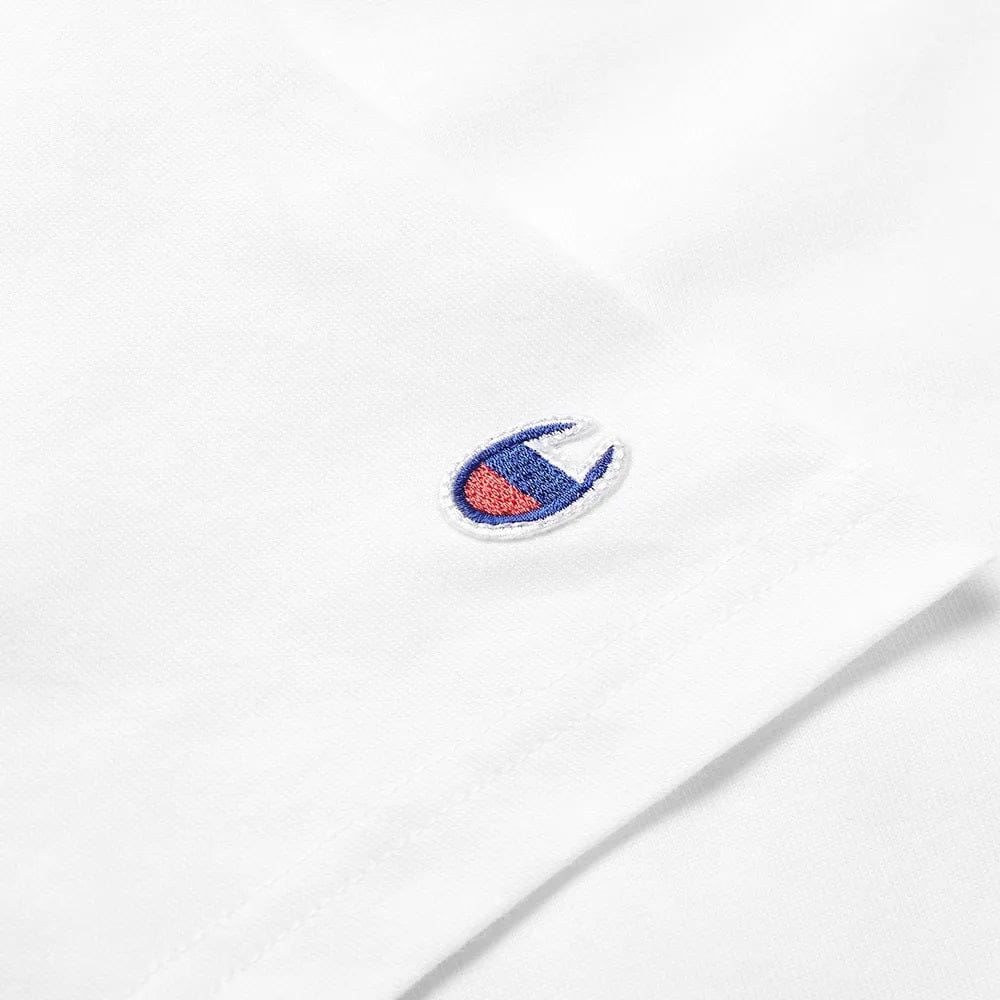 Champion Embroidered Big Script T-Shirt White