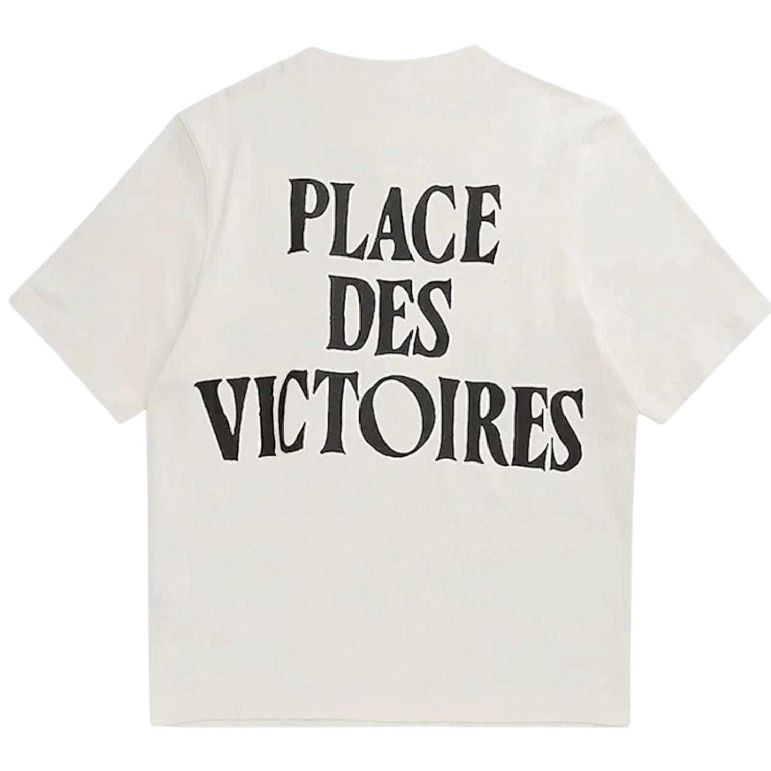 Ami Paris Cotton Place Des Victories Print Tee Blanc Creme (SS26)
