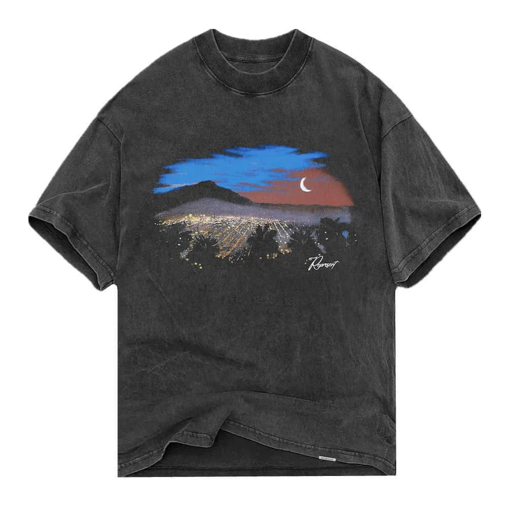 Represent The Hills T-Shirt Vintage Grey