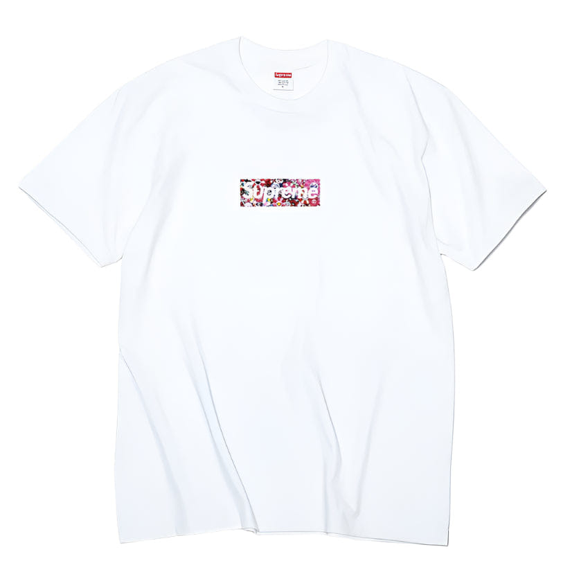 Supreme x Takashi Murakami COVID-19 Relief Box Logo Tee 'White'