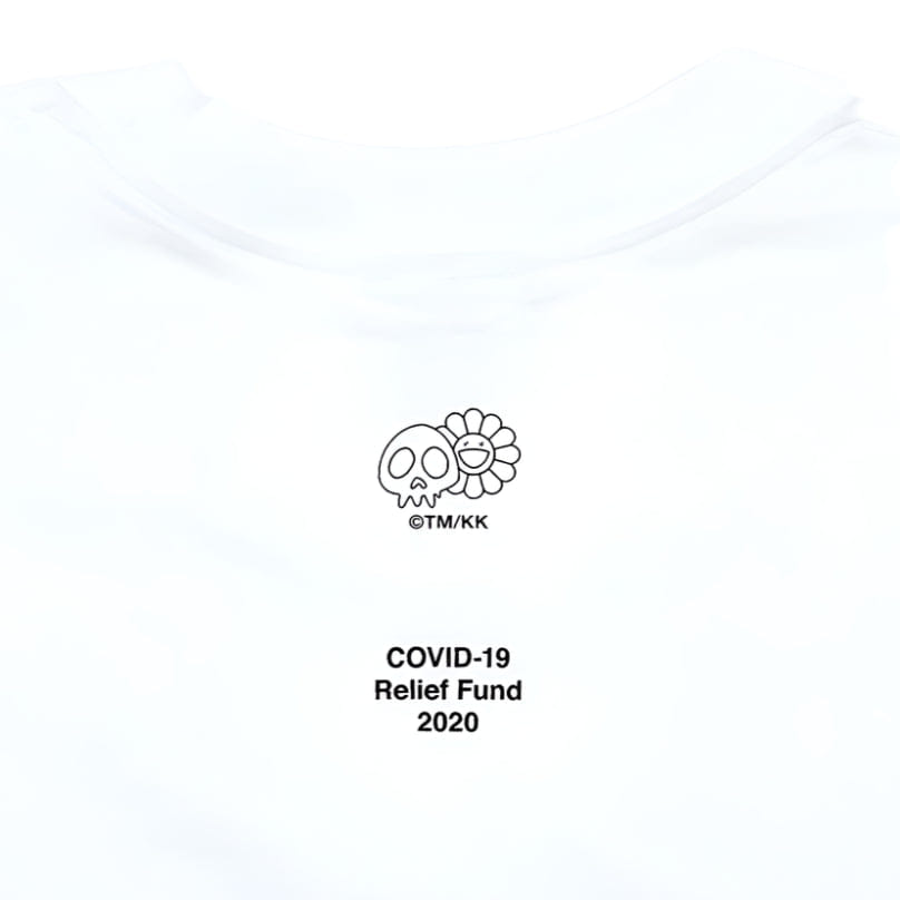 Supreme x Takashi Murakami COVID-19 Relief Box Logo Tee 'White'