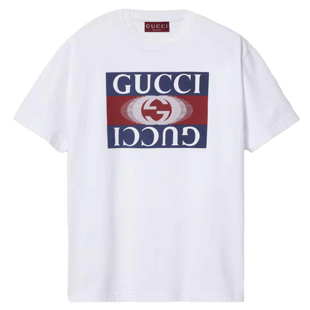 Gucci Mirrored GG Logo T-Shirt ‘White’