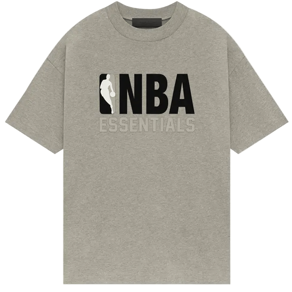 Fear of God Essentials x NBA Tee Warm Heather (SS25)