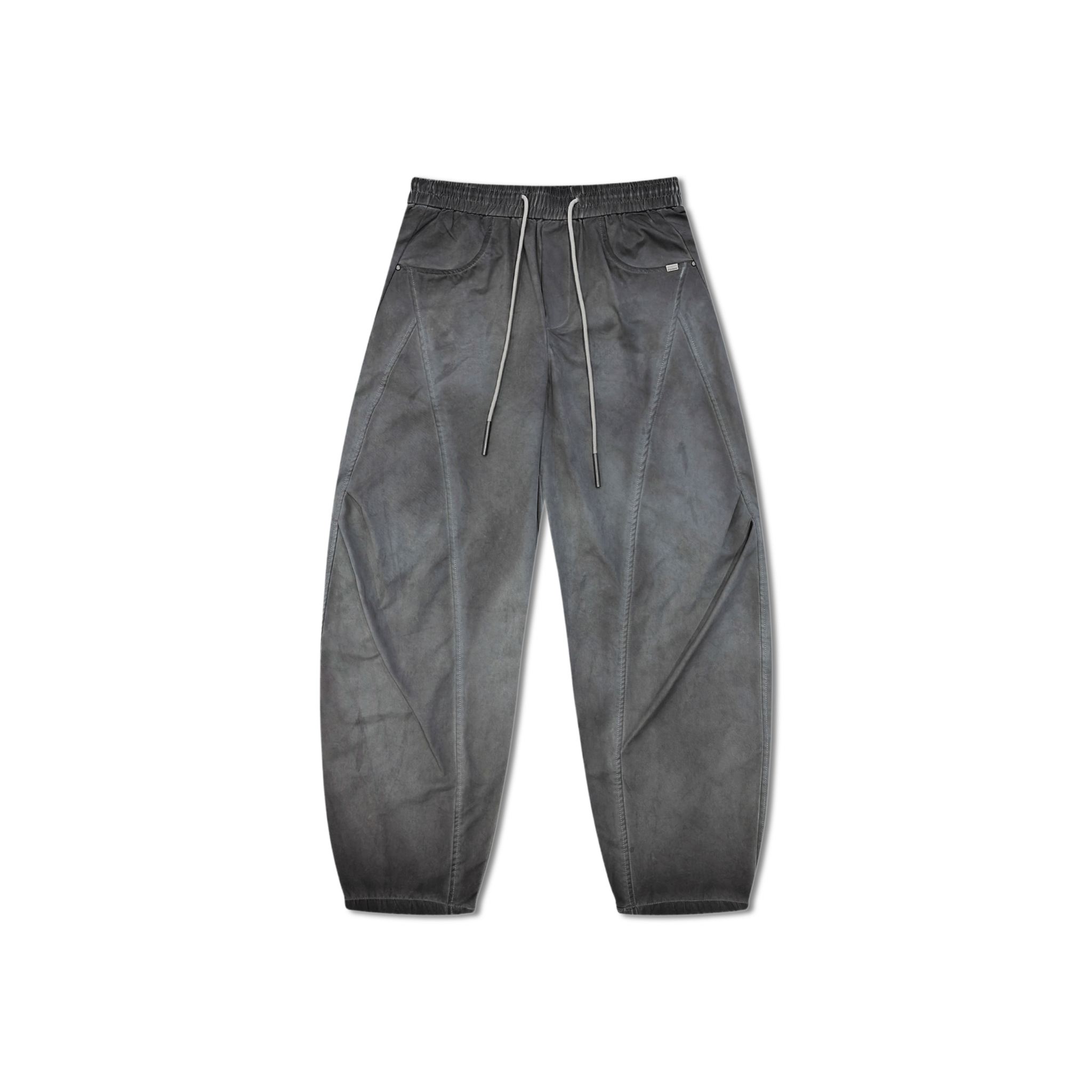 RAW21 RAW/21 Wide Parachute Pants Washed Grey (SS26)