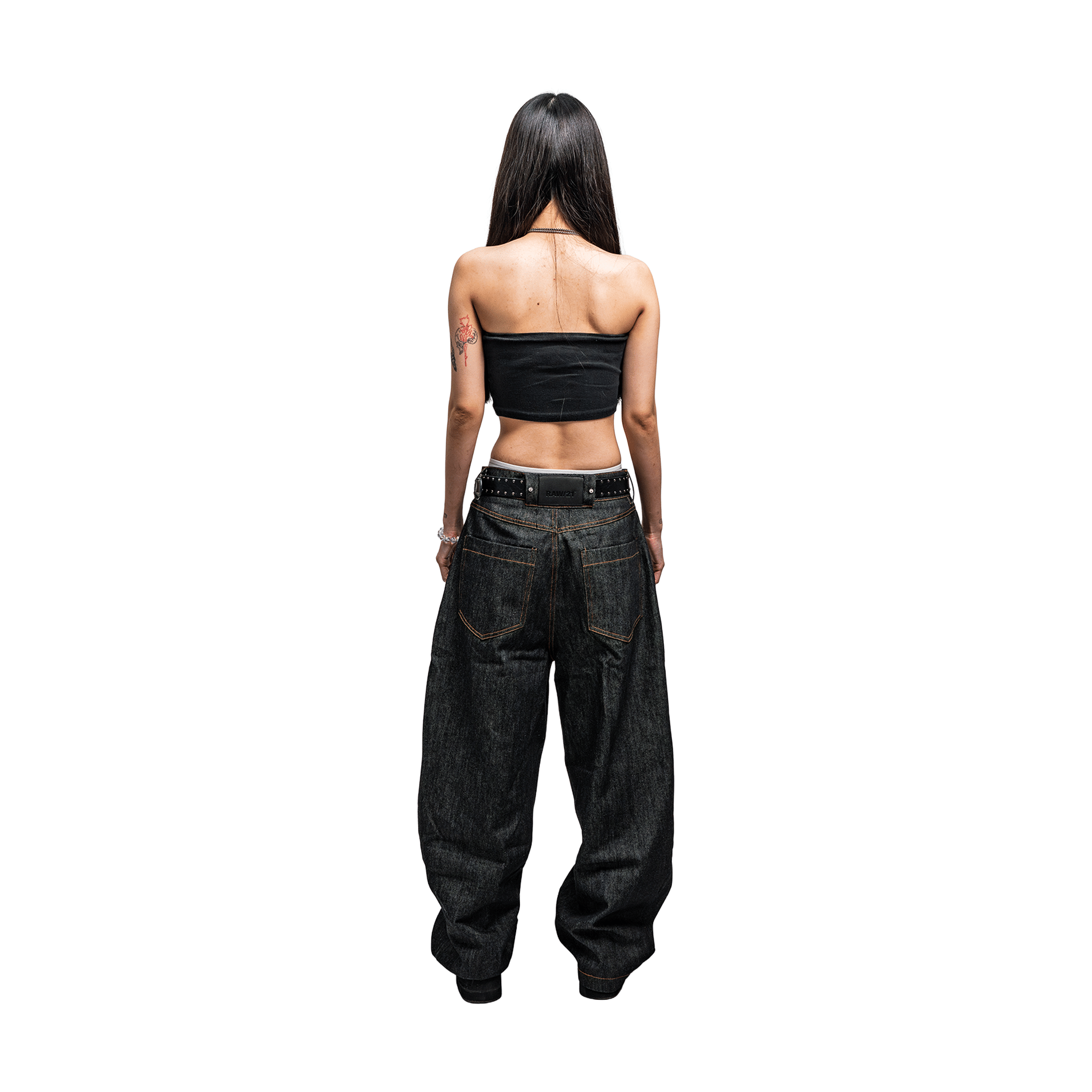 RAW21 RAW/21 Forge Denim Pants Raw Black (SS26)