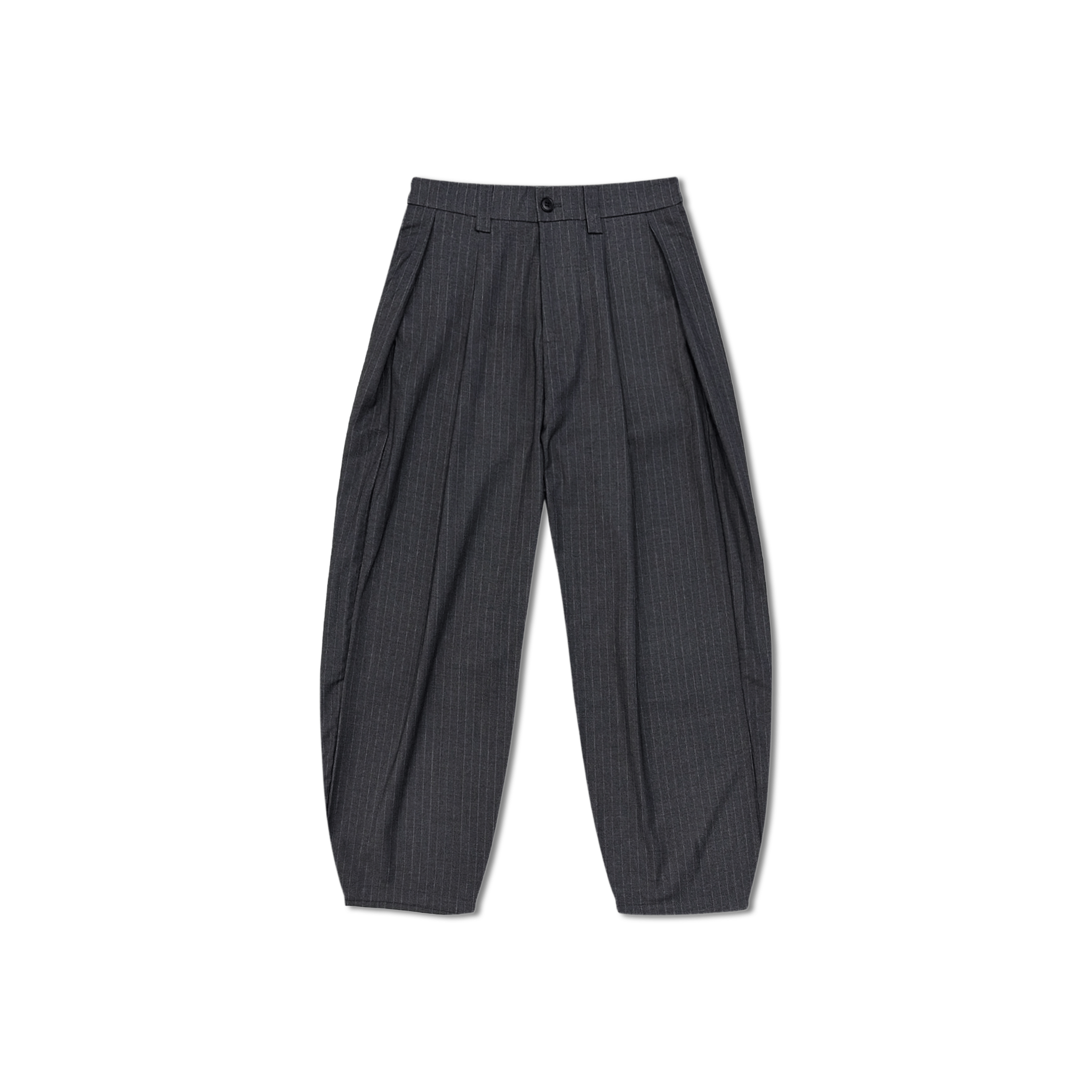 RAW21 RAW/21 Wide Pinstripe Trousers Grey (SS26)