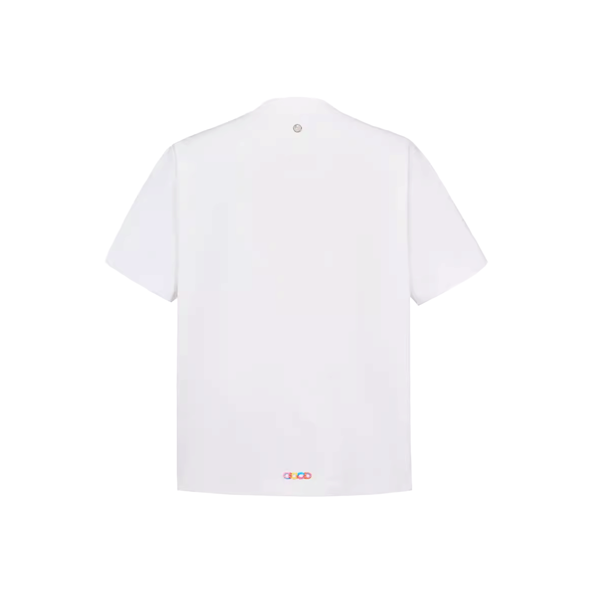 GOODBRAND Colourful Neon Floral Tee White (SS26)