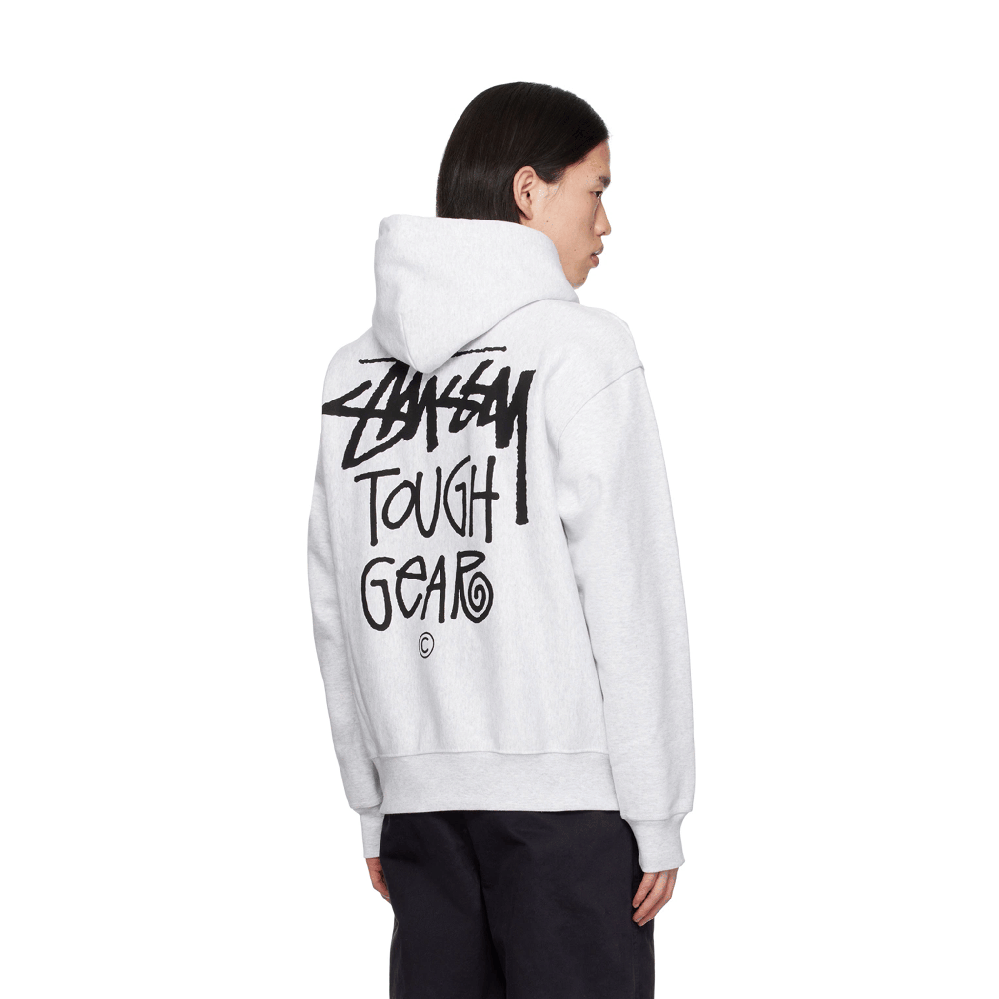 Stüssy Tough Gear Hoodie Ash Heather (SS24)