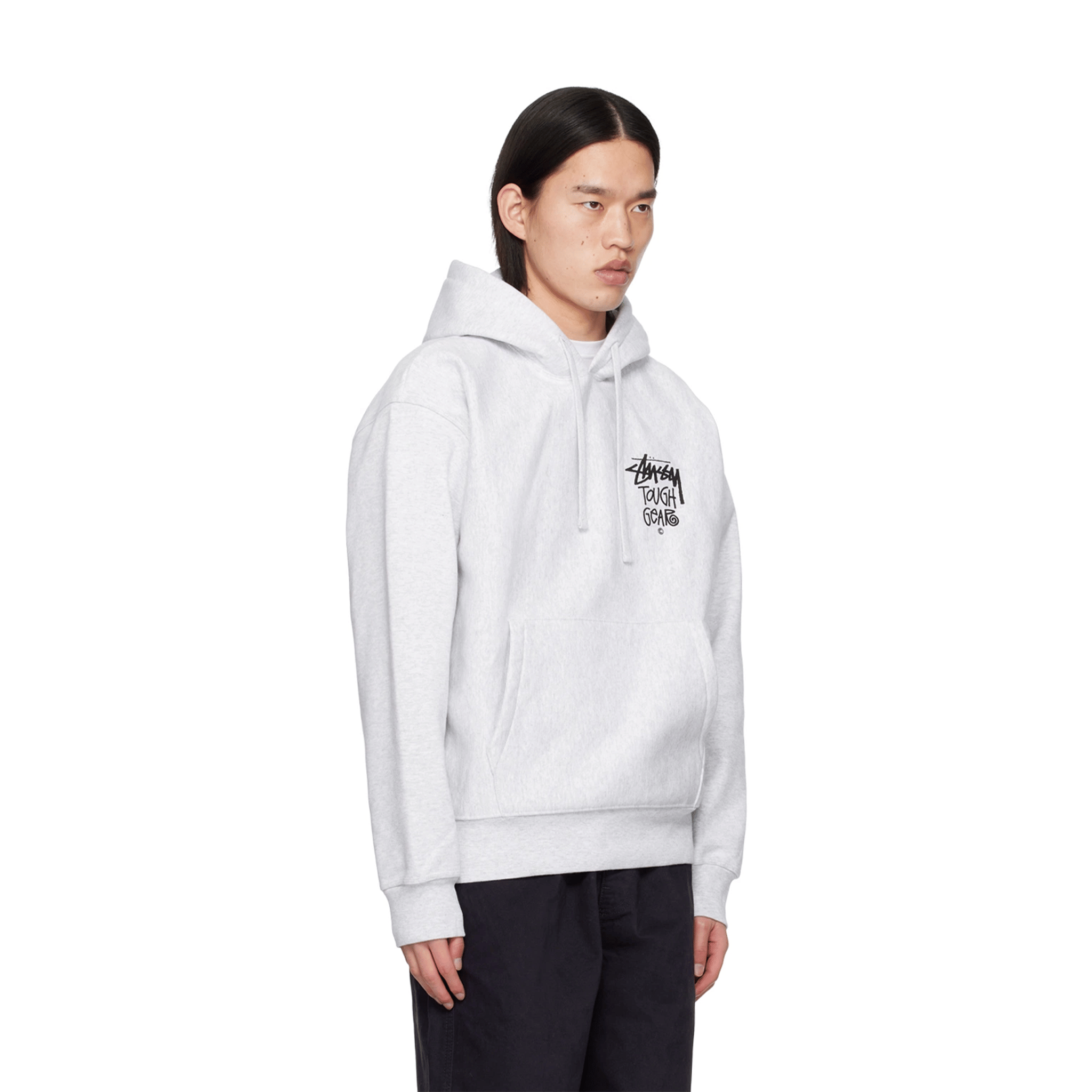 Stüssy Tough Gear Hoodie Ash Heather (SS24)