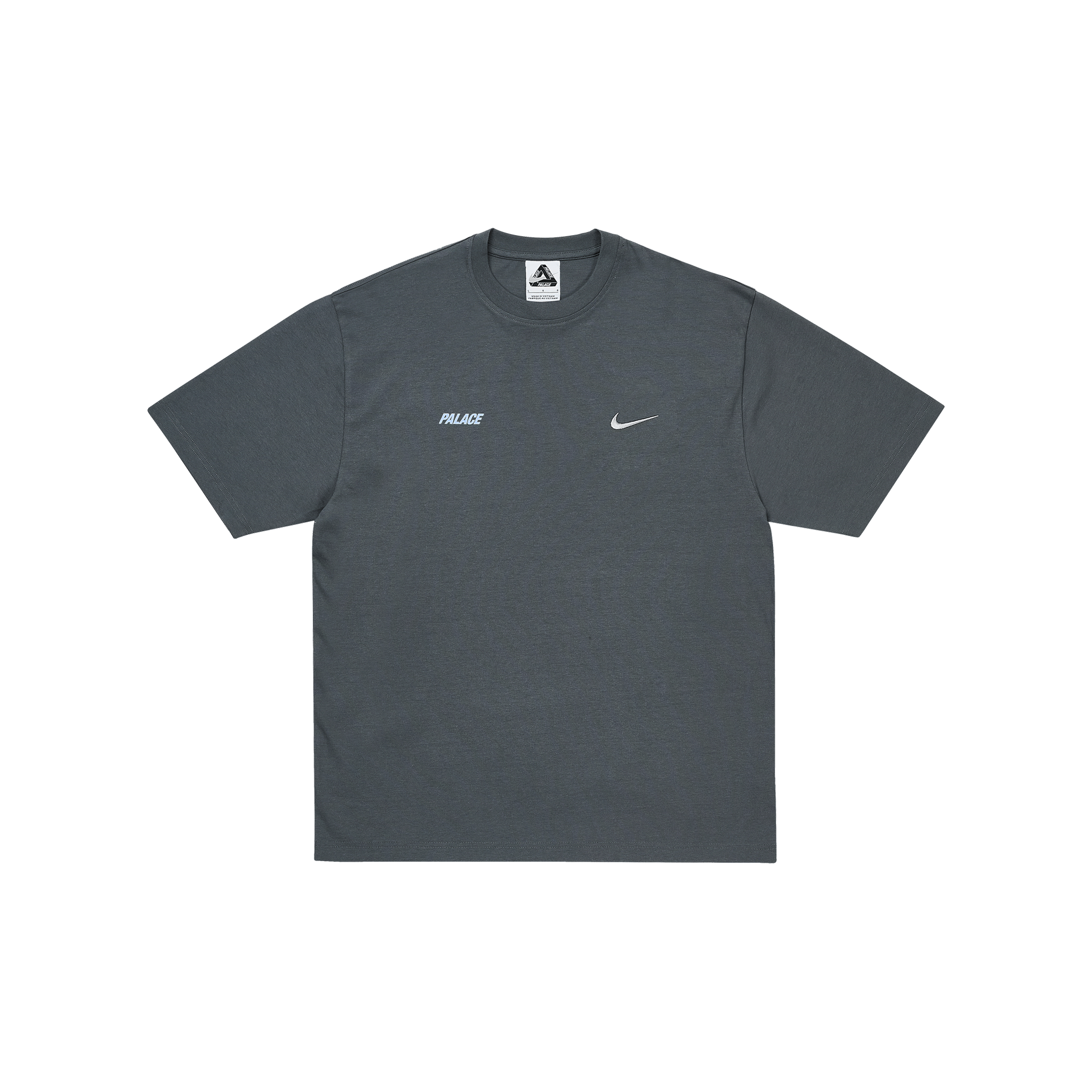 Palace x Nike Front Swoosh Tee Charcoal (SS26)