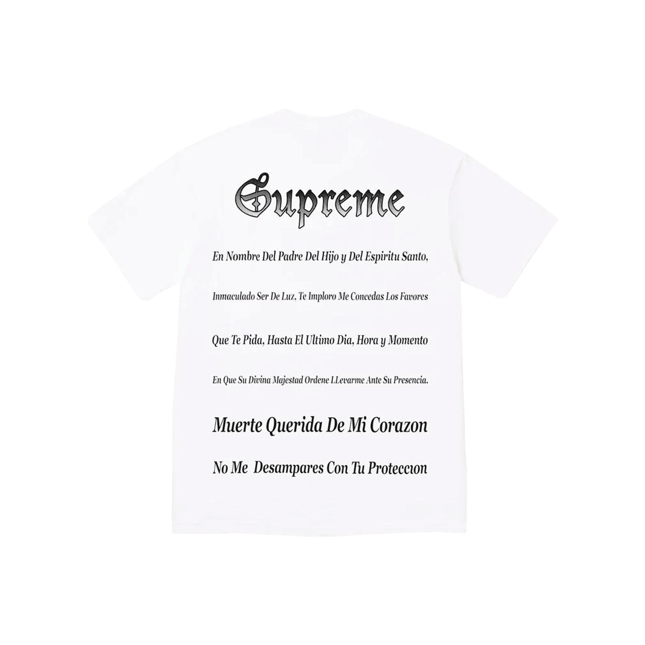 Supreme Grim Reaper Tee White (SS26)