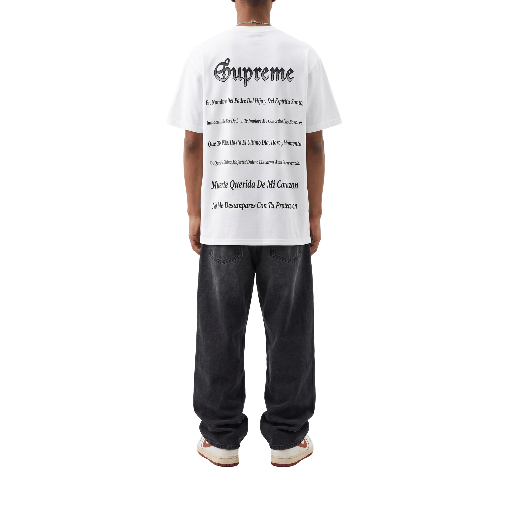 Supreme Grim Reaper Tee White (SS26)