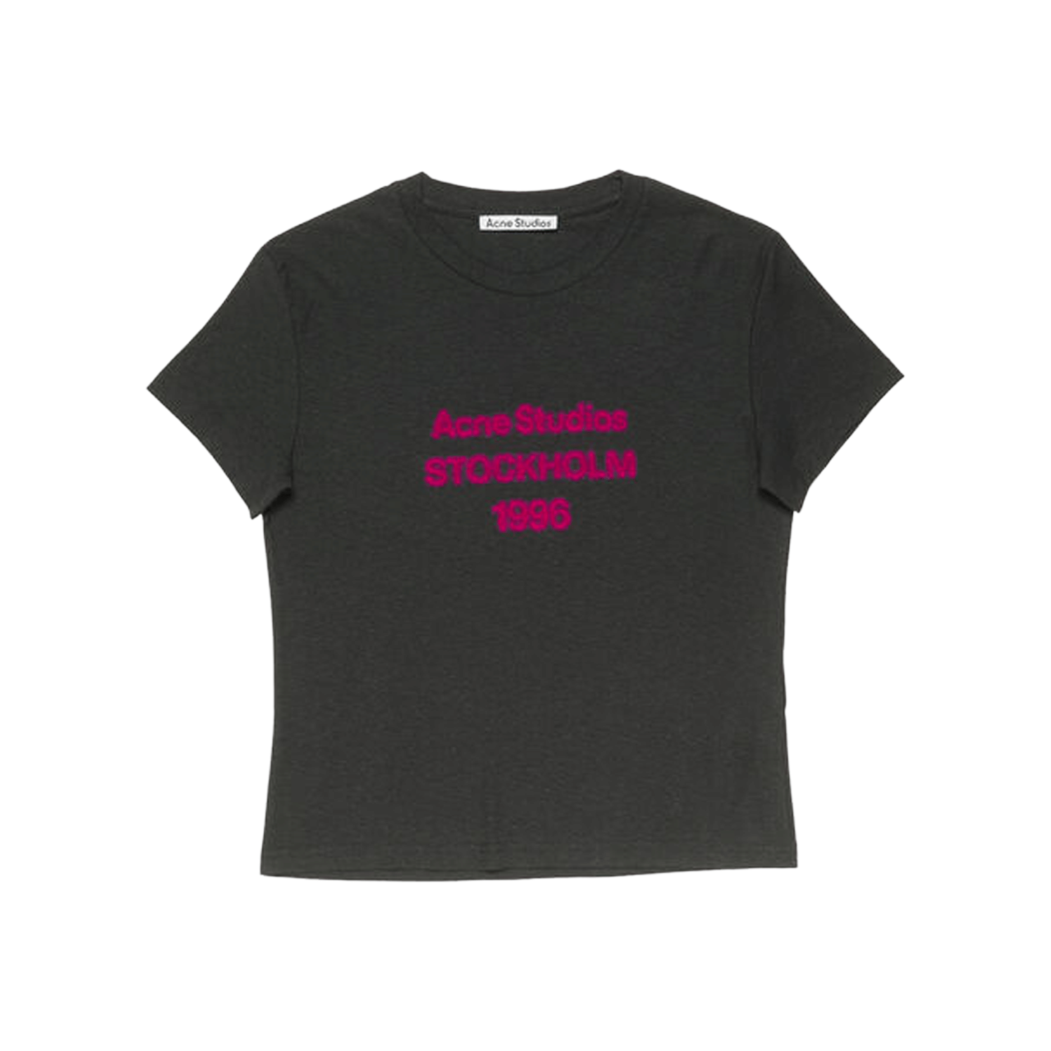 Represent ACNE STUDIO Stockholm 1996 Logo Tee Black (SS26)
