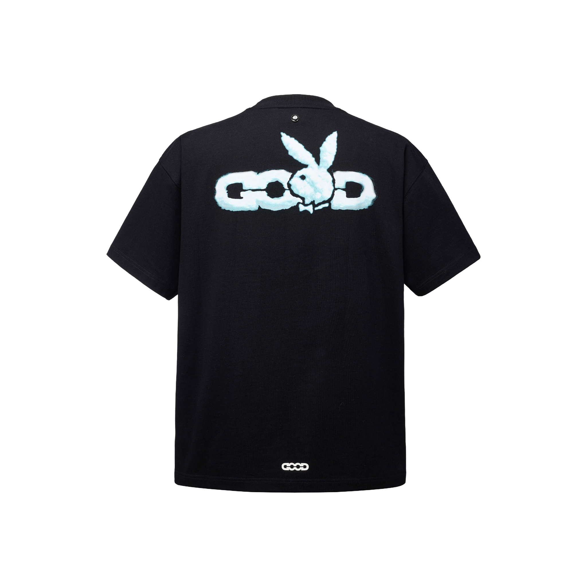 GOODBRAND x PLAYBOY Cloud Silhouette & Classic Puff Logo Tee Black (SS26)