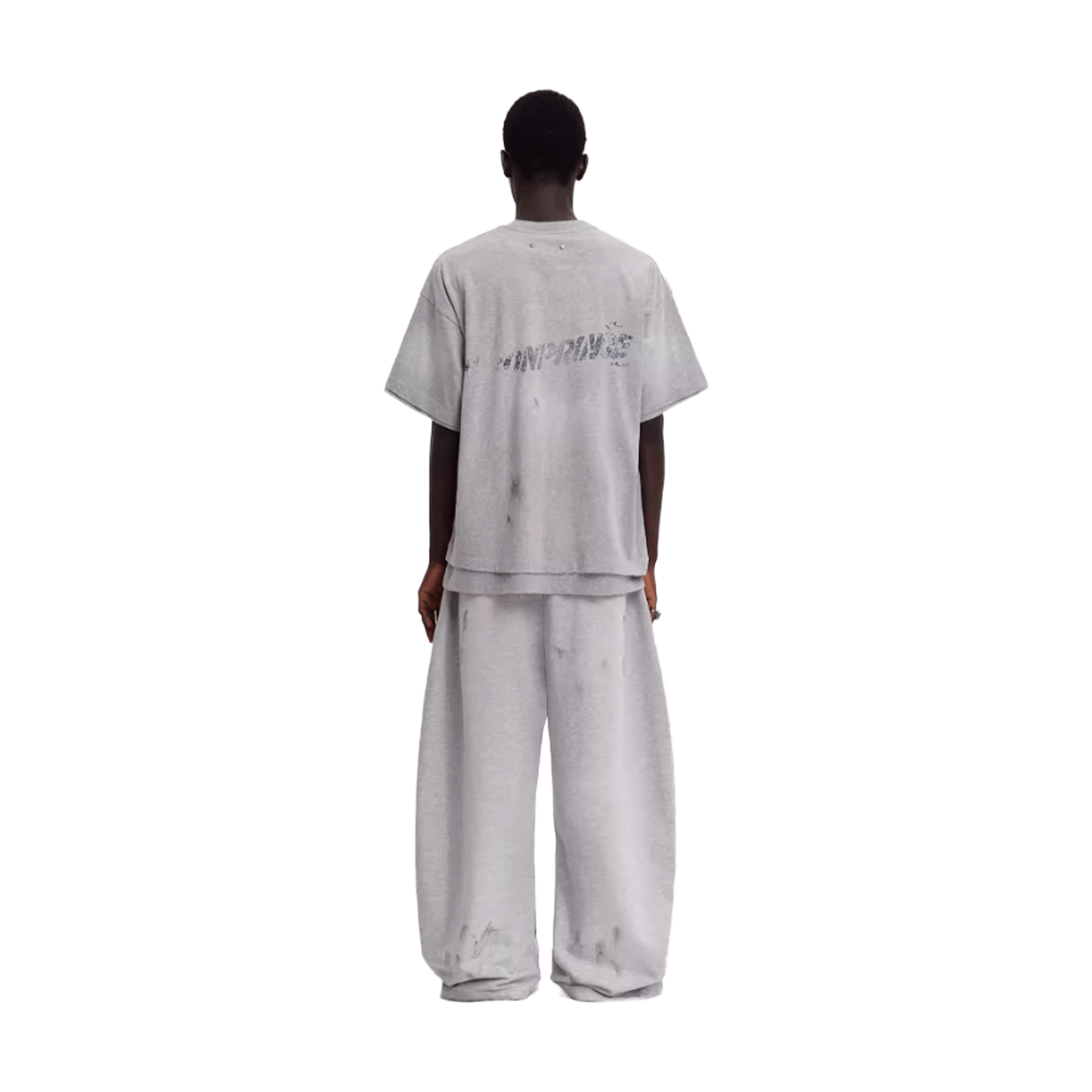 MASONPRINCE Painted Body Tee Flower Grey (SS26)