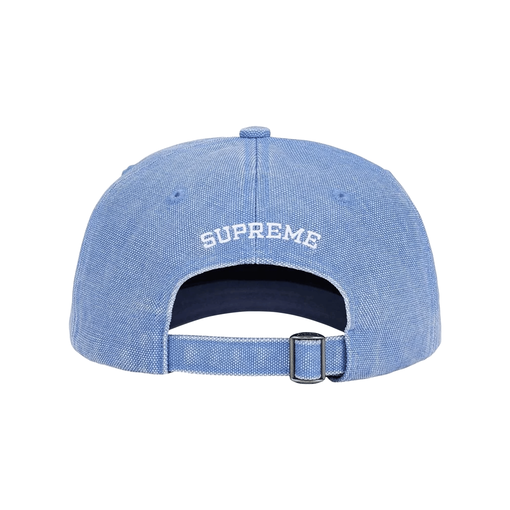 Supreme Pigment Coated S Logo 6-Panel Cap Light Blue (SS26)