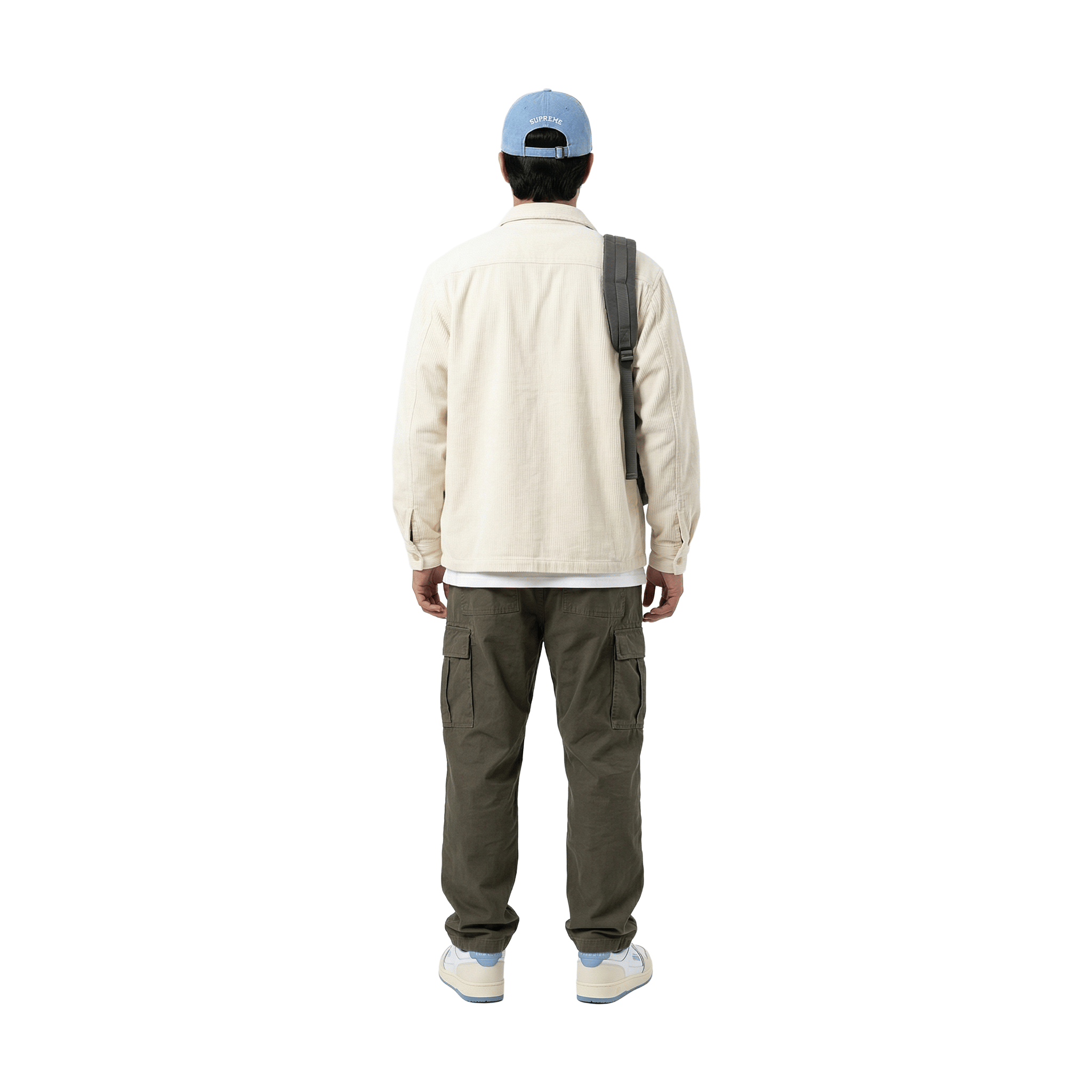 Supreme Pigment Coated S Logo 6-Panel Cap Light Blue (SS26)