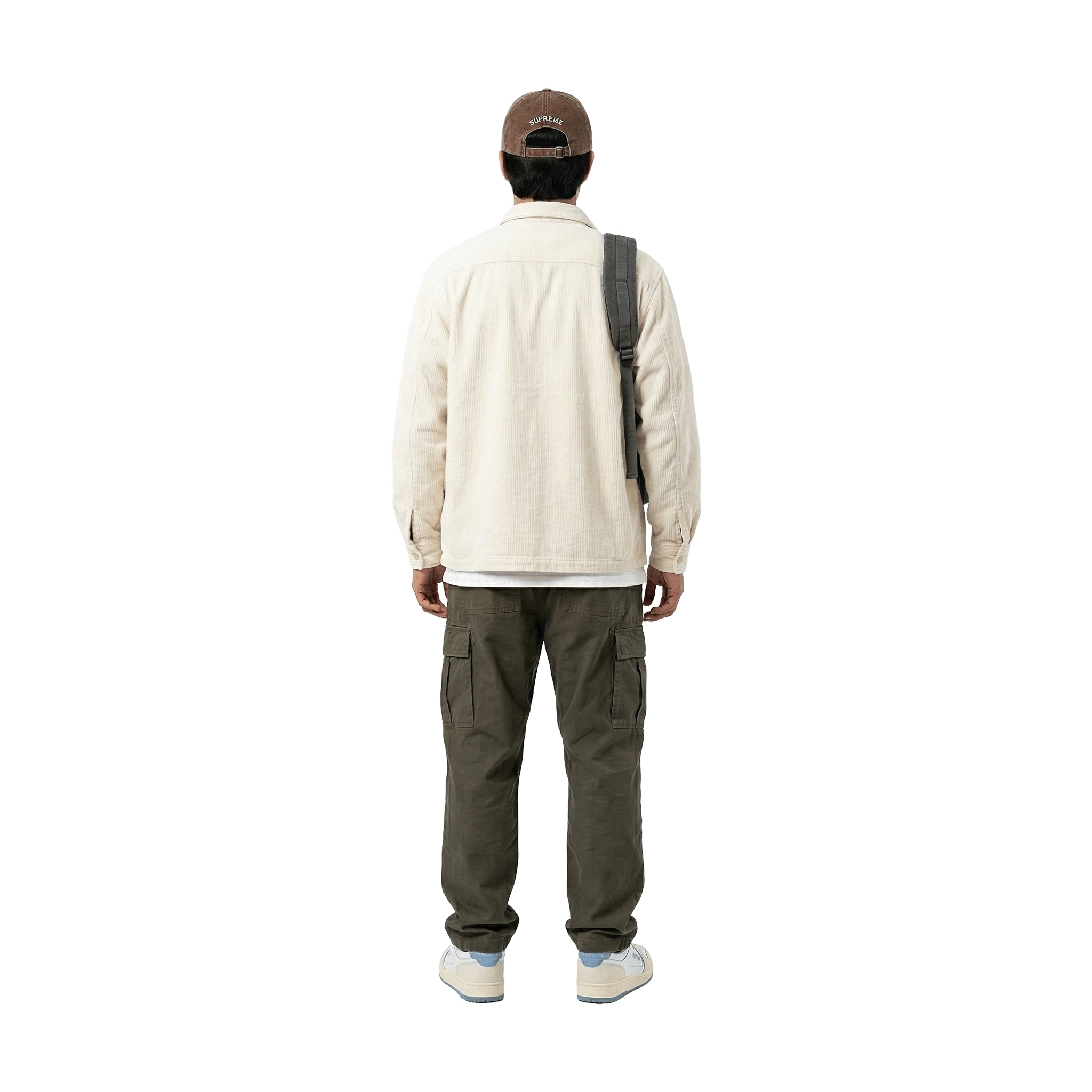 Supreme Pigment Coated S Logo 6-Panel Cap Brown (SS26)