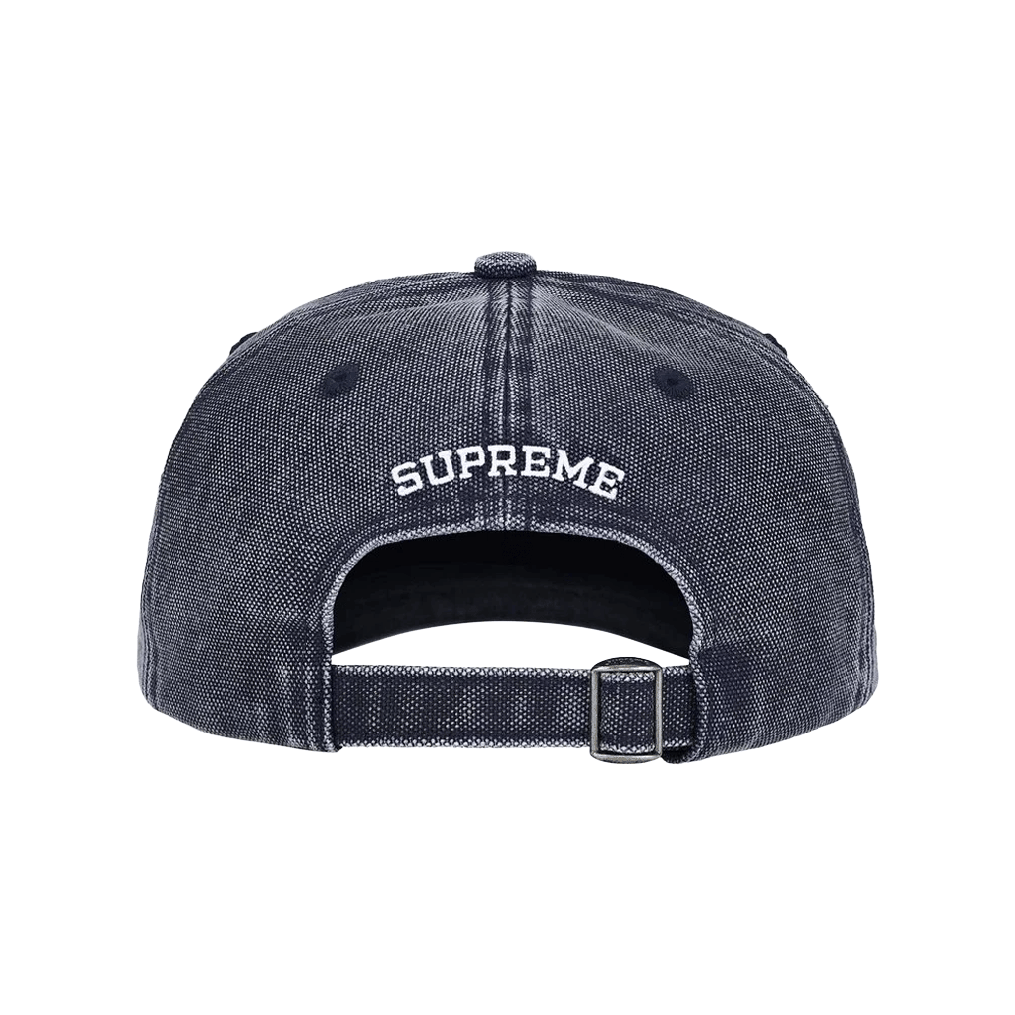 Supreme Pigment Coated S Logo 6-Panel Cap Navy (SS26)