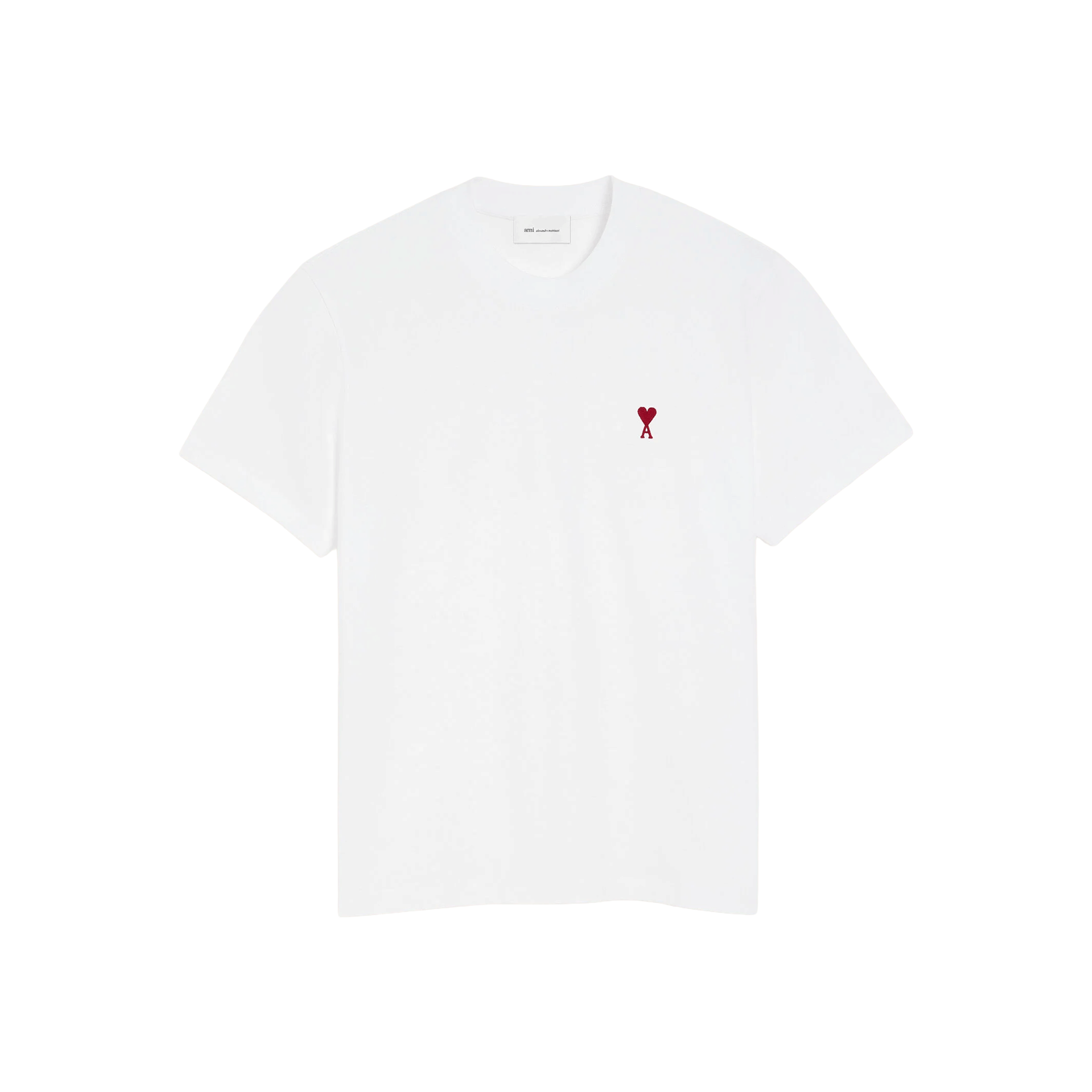 AMI PARIS Tonal De Coeur Classic Fit Tee Blanc (SS23)