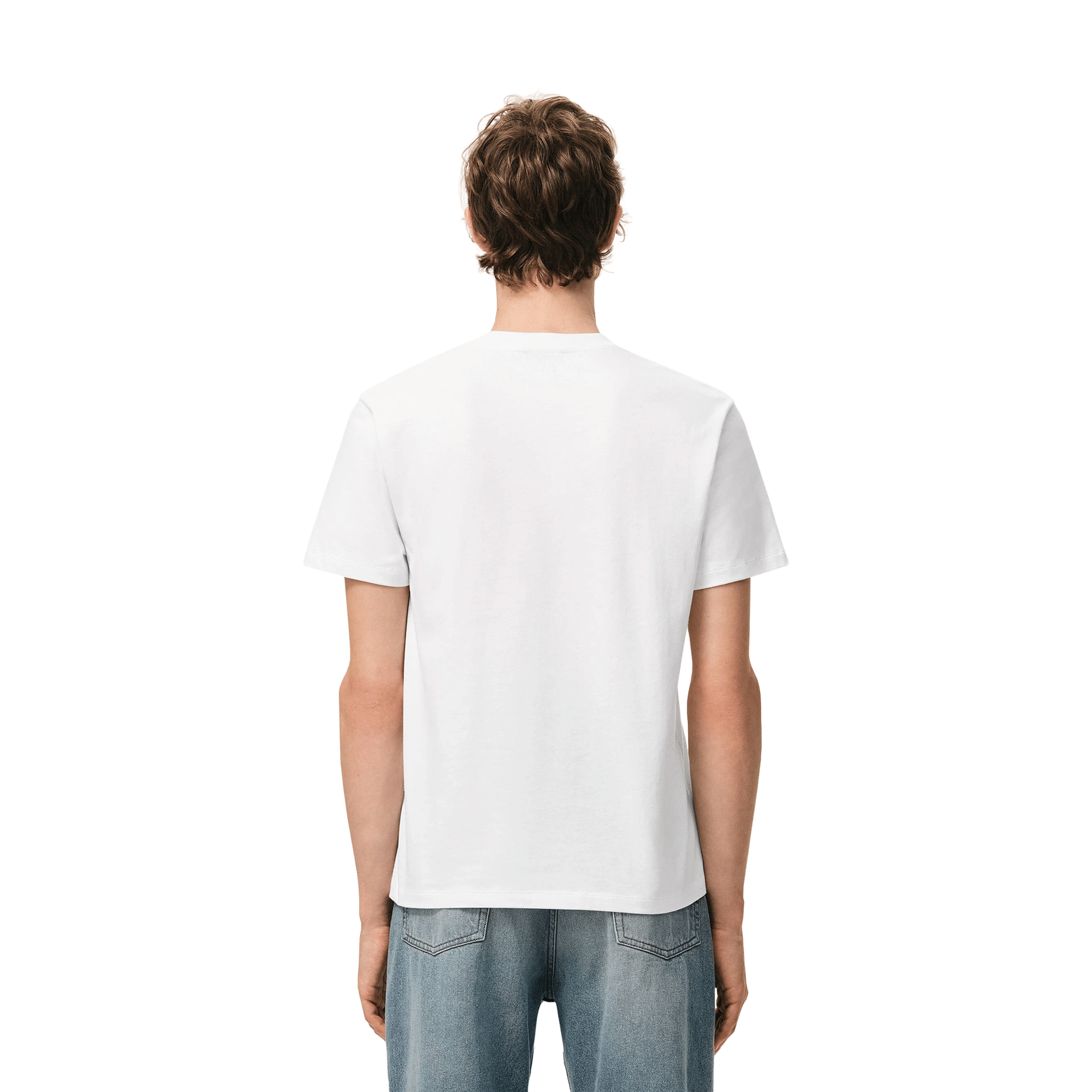 AMI PARIS Tonal De Coeur Classic Fit Tee Blanc (SS23)