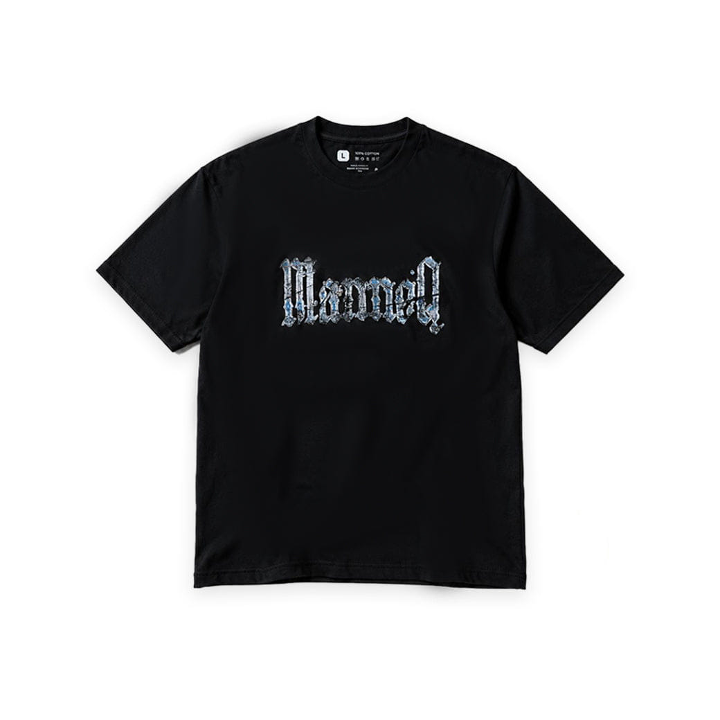 Manneq Chome Head T-Shirt Black