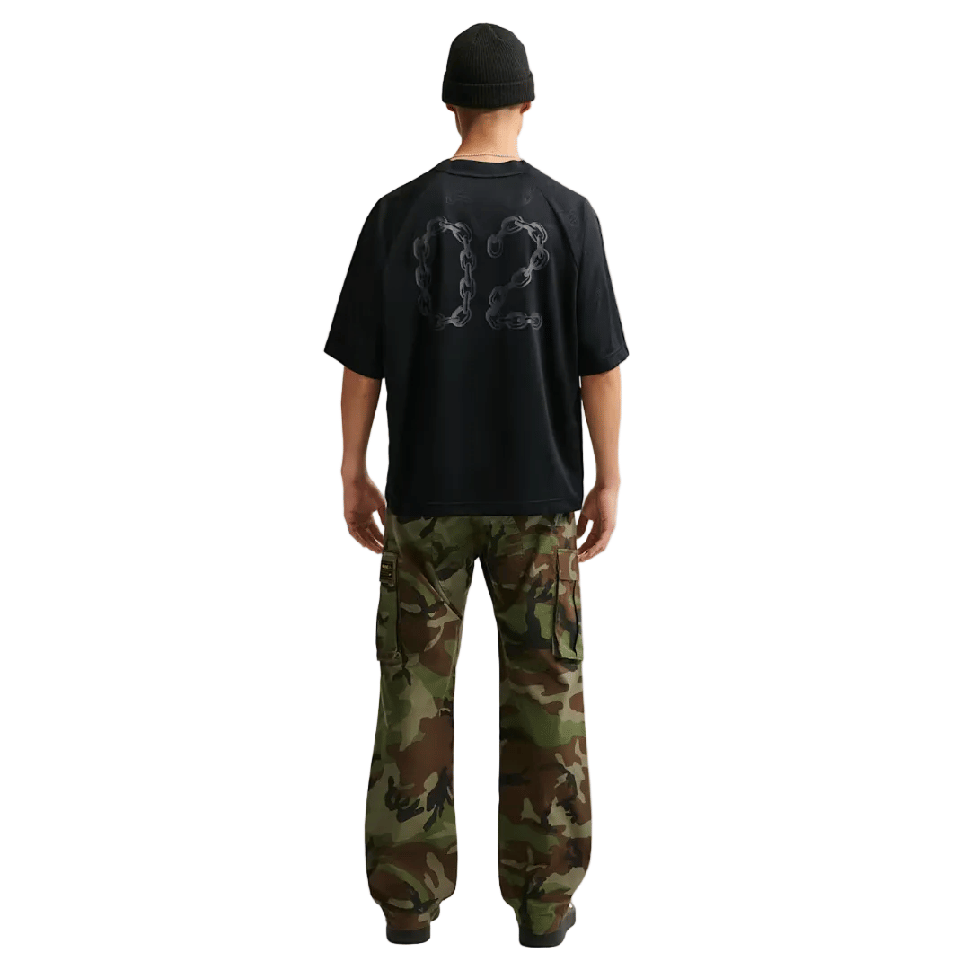 Nike SB Jacquard Skate Jersey Top Black