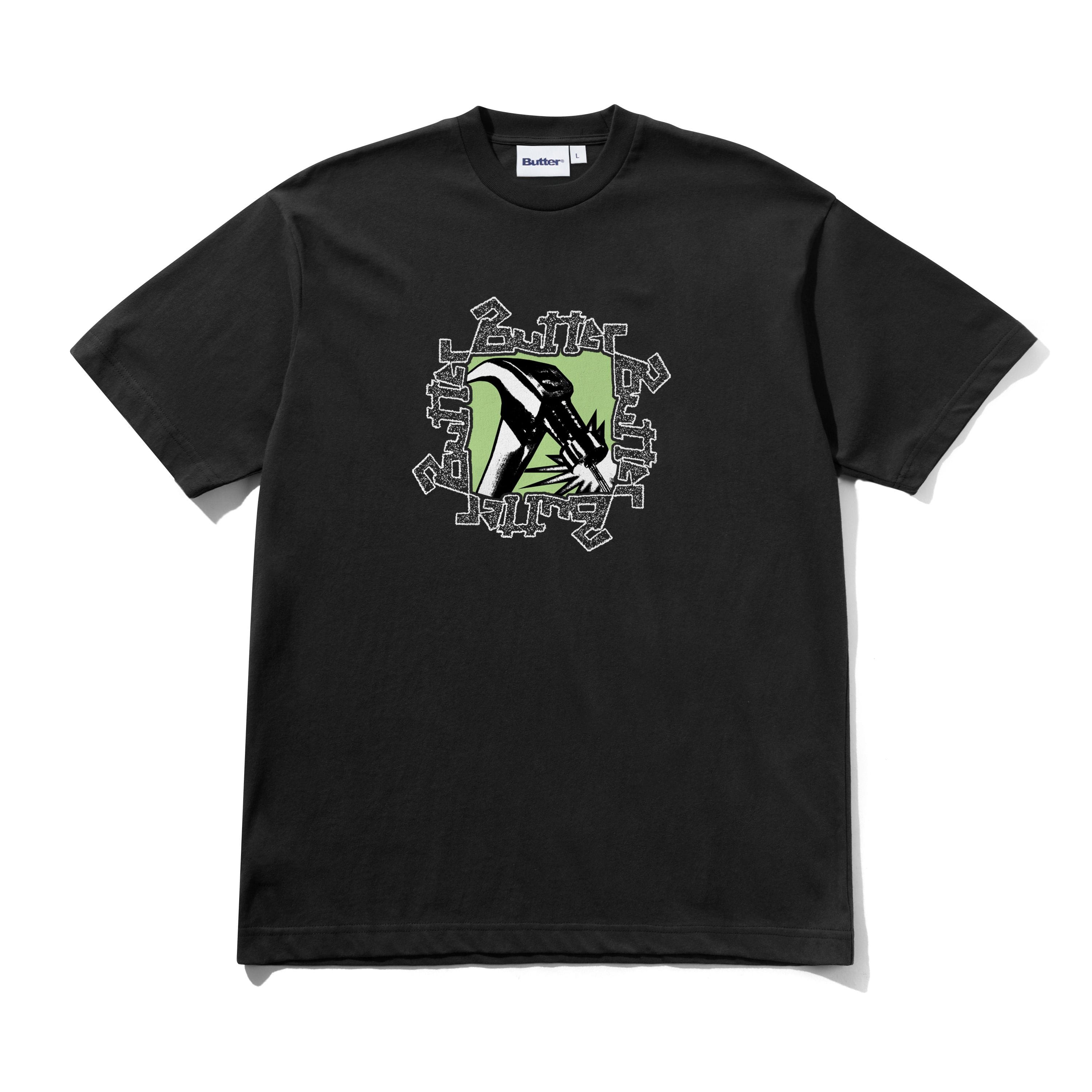 Butter Goods Hammer T-Shirt Black