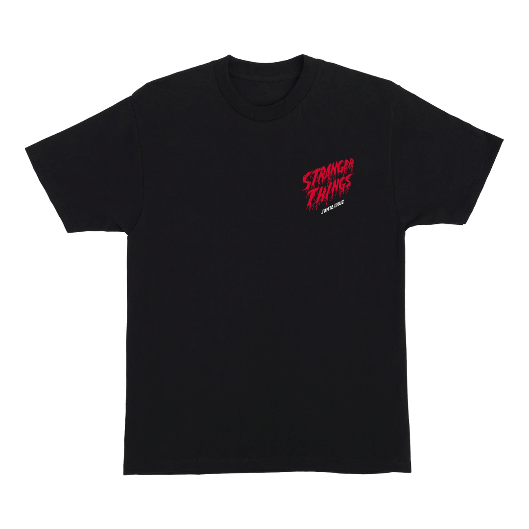Santa Cruz x Stranger Things Eddie Slasher T-Shirt Black
