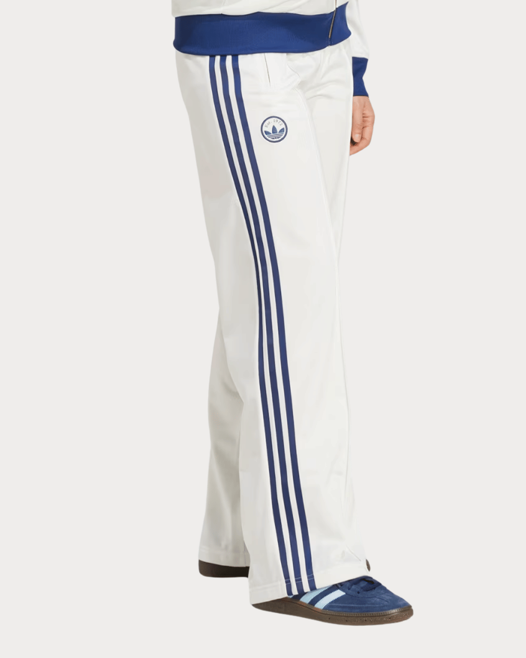 adidas WMNS adidas Firebird Badge Track Pants - Cloud White