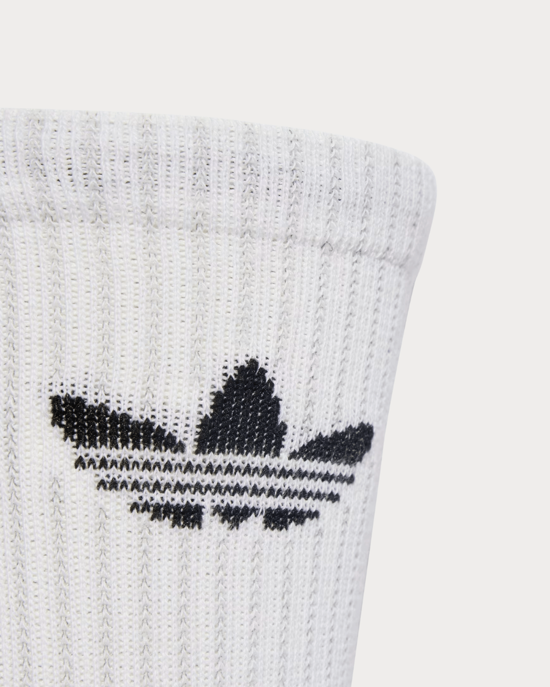 adidas Reflective Crew Socks 2 Pairs - White / Reflective Silver