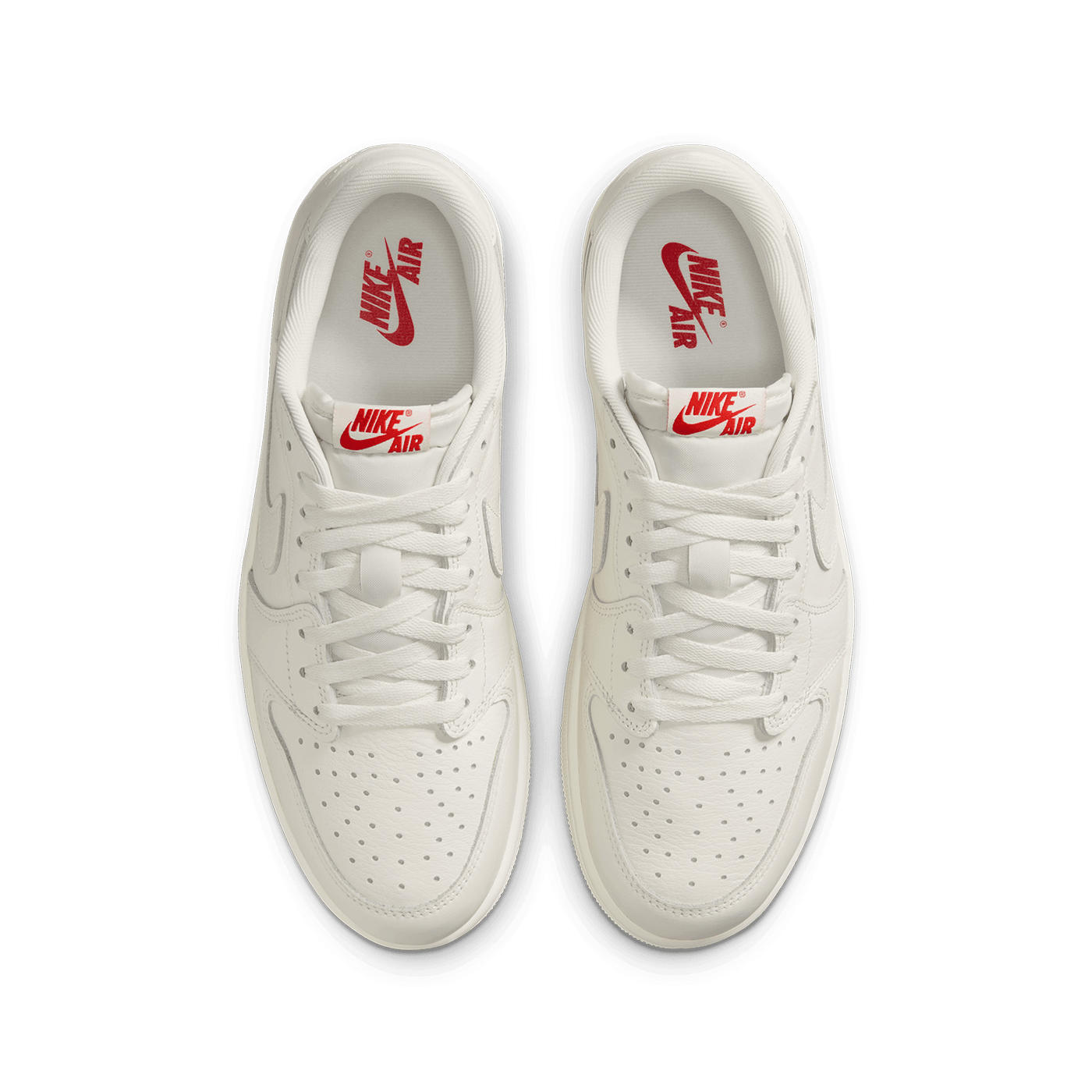Air Jordan 1 Retro Low OG 'Sail and University Red'