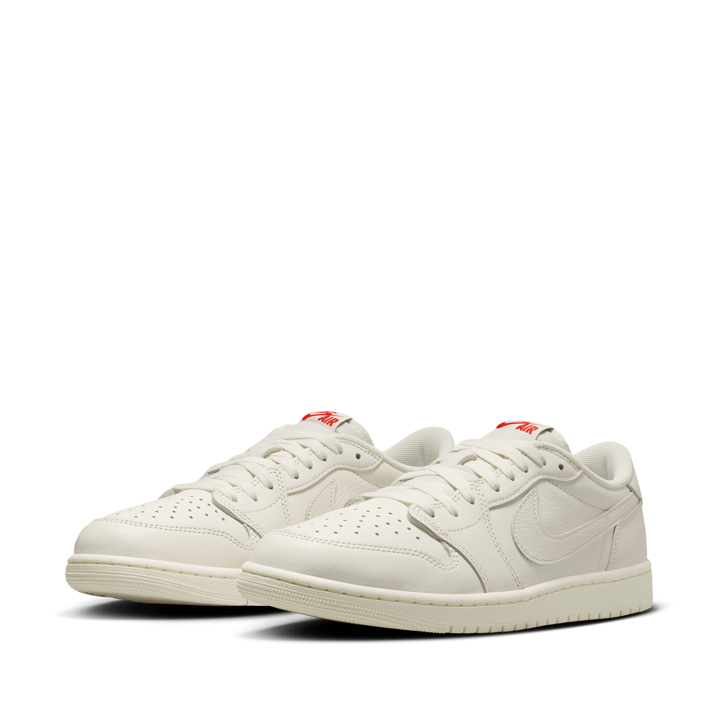 Air Jordan 1 Retro Low OG 'Sail and University Red'