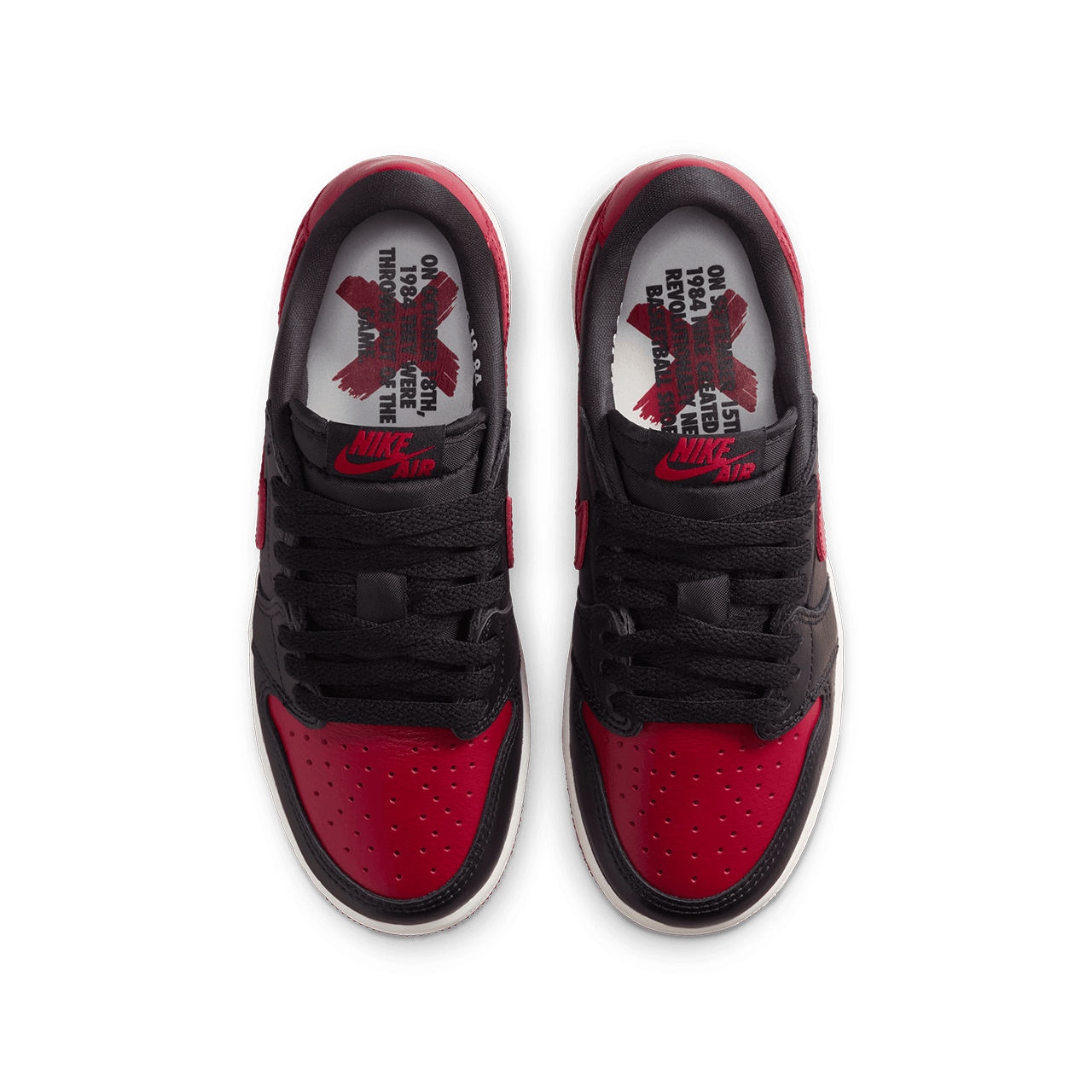 Air Jordan 1 Retro Low OG GS 'Banned Bred'
