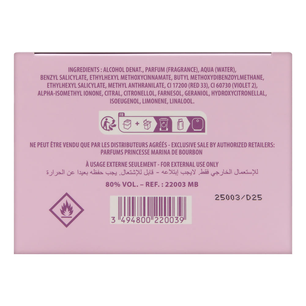 Princesse Marina de Bourbon Dynastie Mademoiselle by Princesse Marina de Bourbon for Women 3.4 oz Eau de Parfum Spray