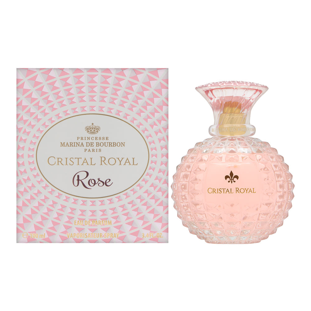 Princesse Marina de Bourbon Cristal Royal Rose by Princesse Marina de Bourbon for Women 3.4 oz Eau de Parfum Spray