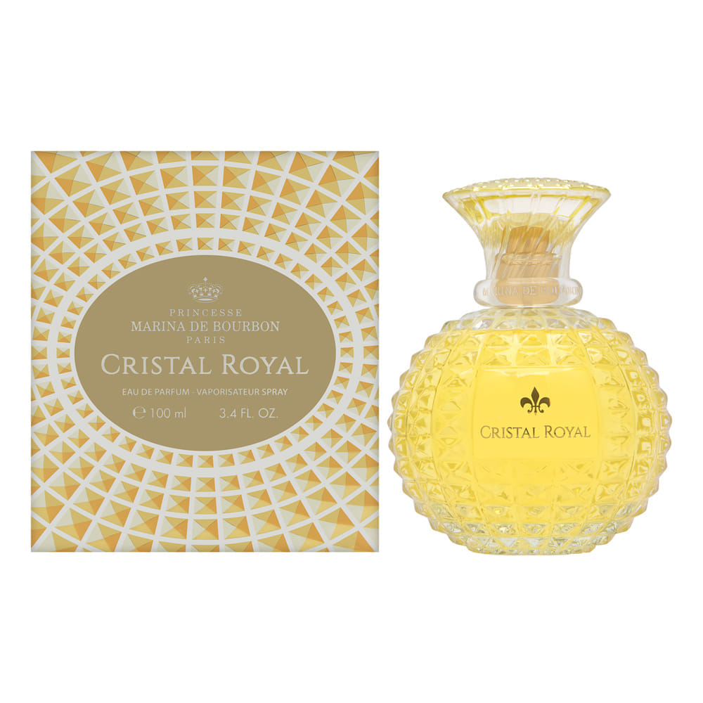 Princesse Marina de Bourbon Crystal Royal by Princesse Marina de Bourbon for Women 3.4 oz Eau de Parfum Spray