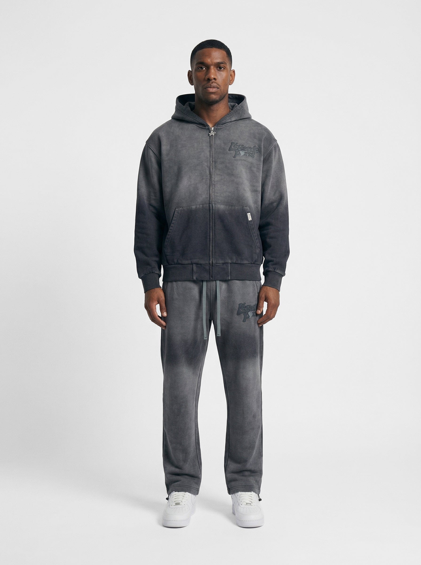 Legende Paris LND GRADIENT PANT - CHARCOAL WASHED